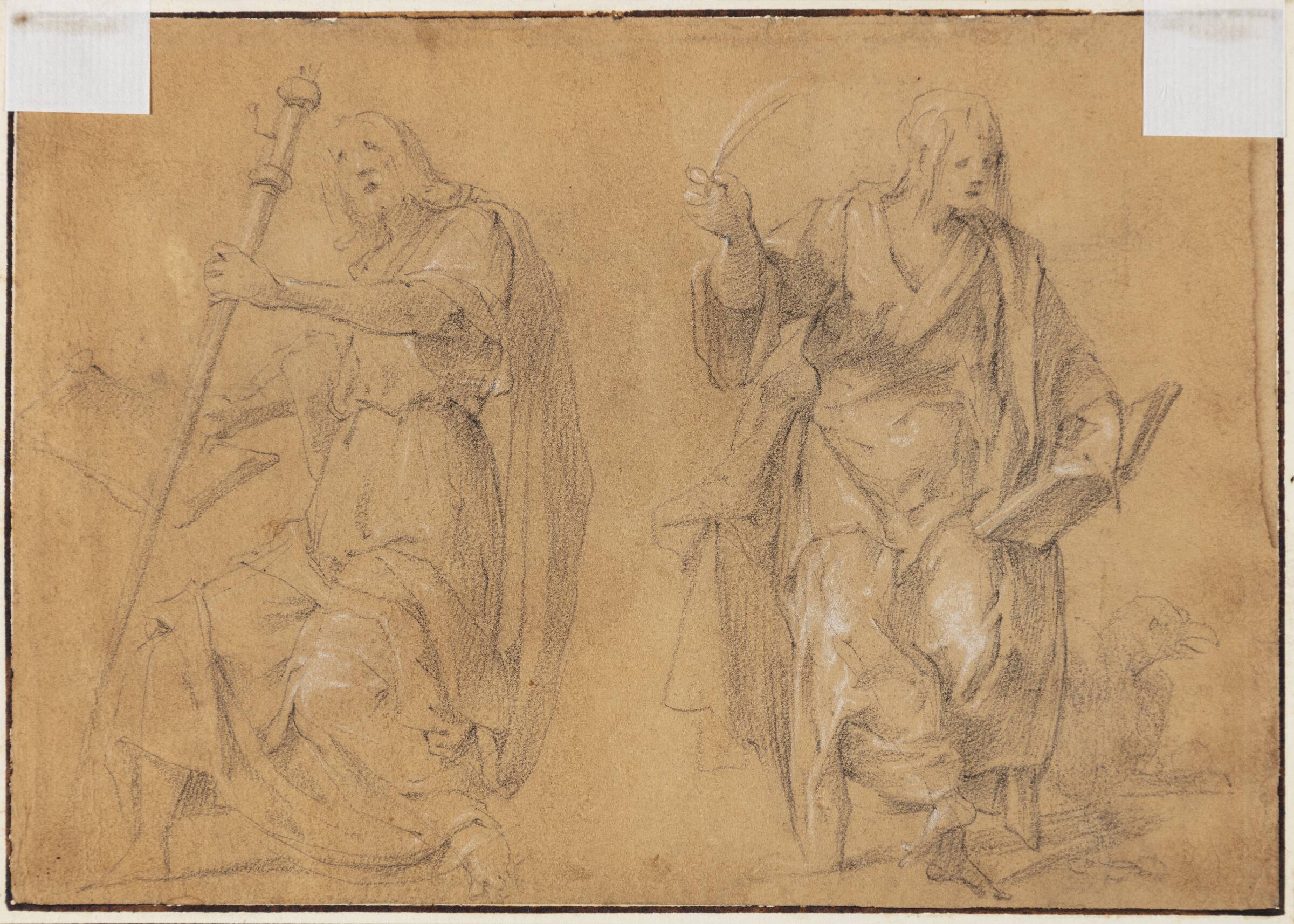 En apostel (?) og Skt. Paulus, Filippo Paladini, 1544-1615