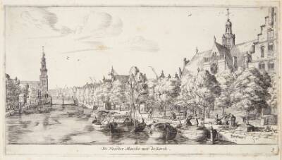 Noordermarkt med Noorderkerk