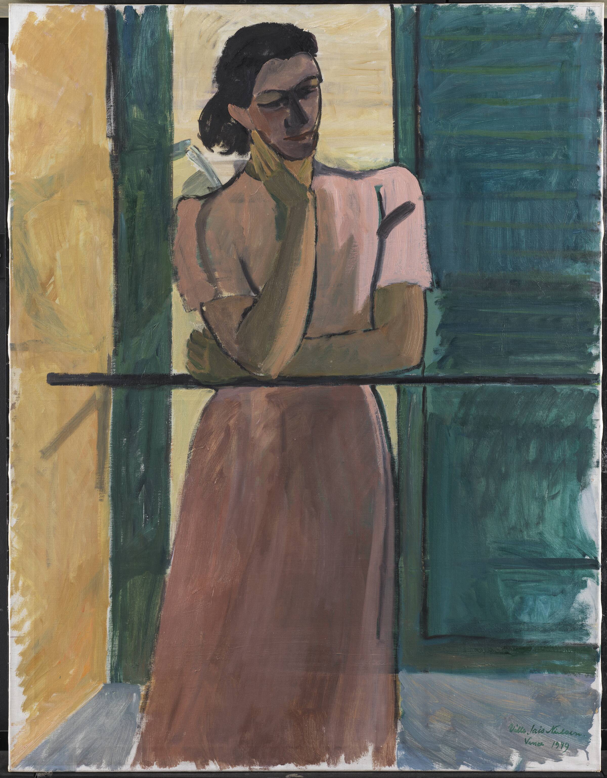 Figurkomposition, Nielsen, Ville Jais, 1949