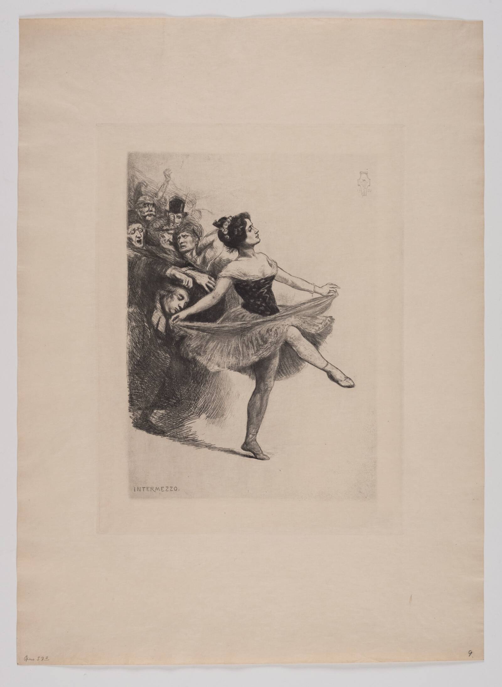Intermezzo, Hans Nikolaj Hansen, 1900