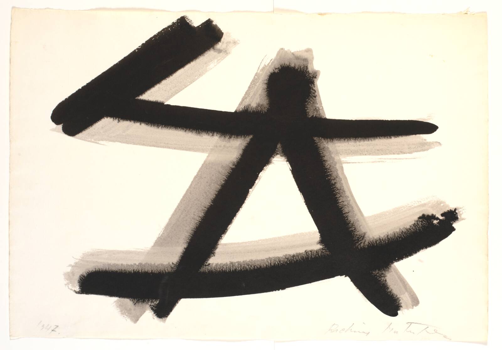 Uden titel, Richard Mortensen, 1947-1950
