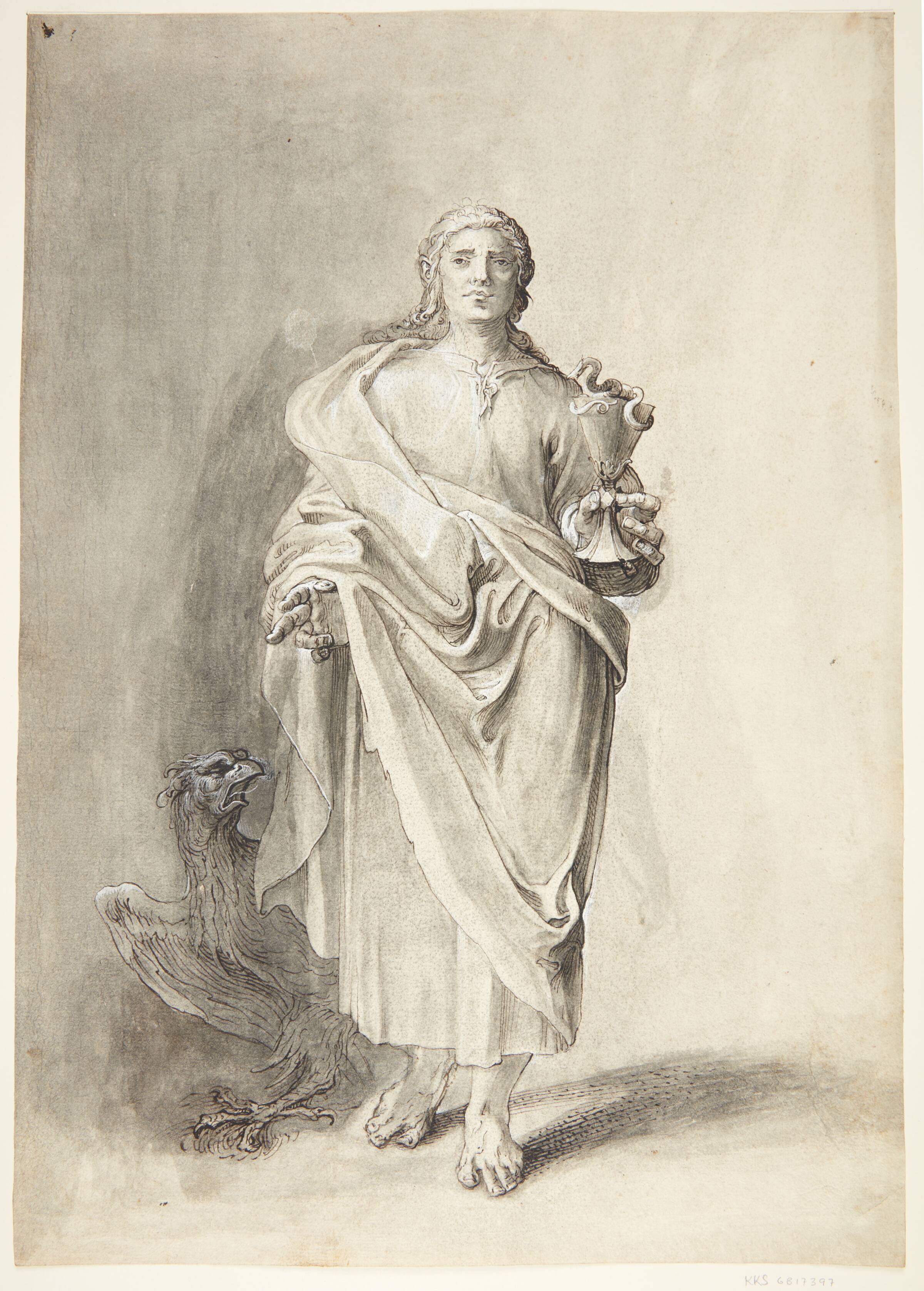 Jesus og de 12 apostle: Johannes, Matthäus Gundelach, 1566-1654