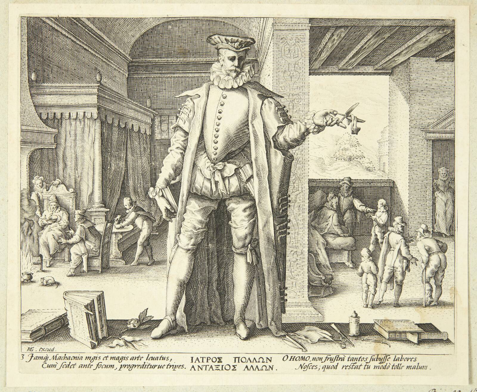 Lægen som menneske, Ubekendt, 1587
