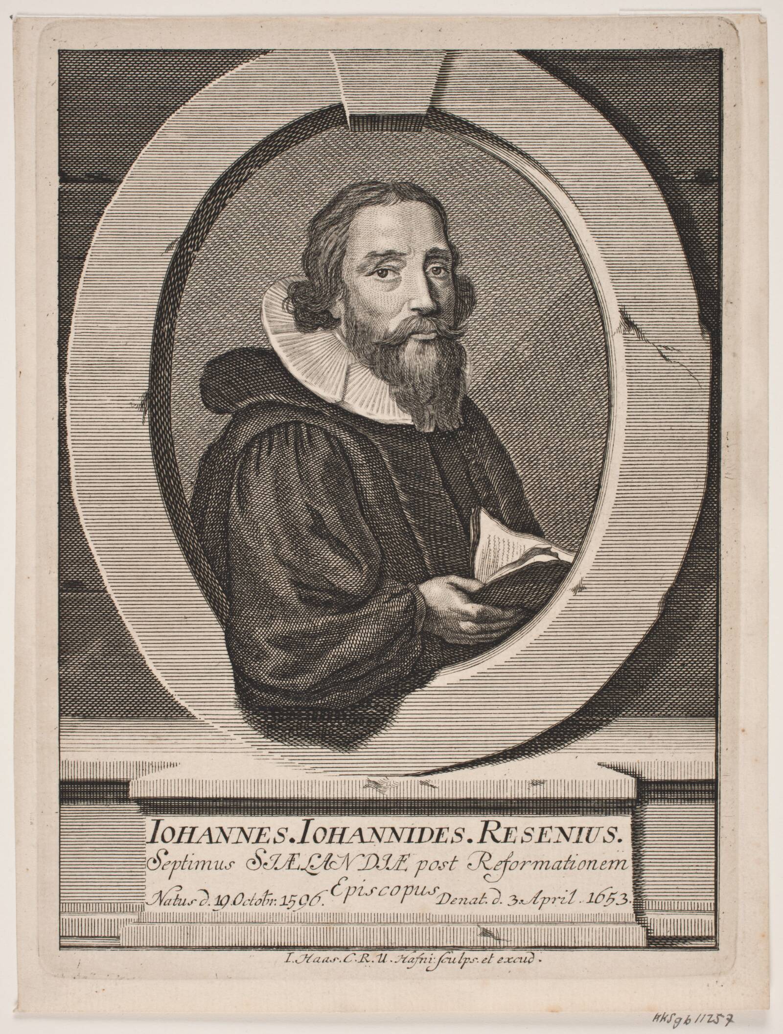 Biskop Hans Hansen Resen, Jonas Haas, 1720-1775
