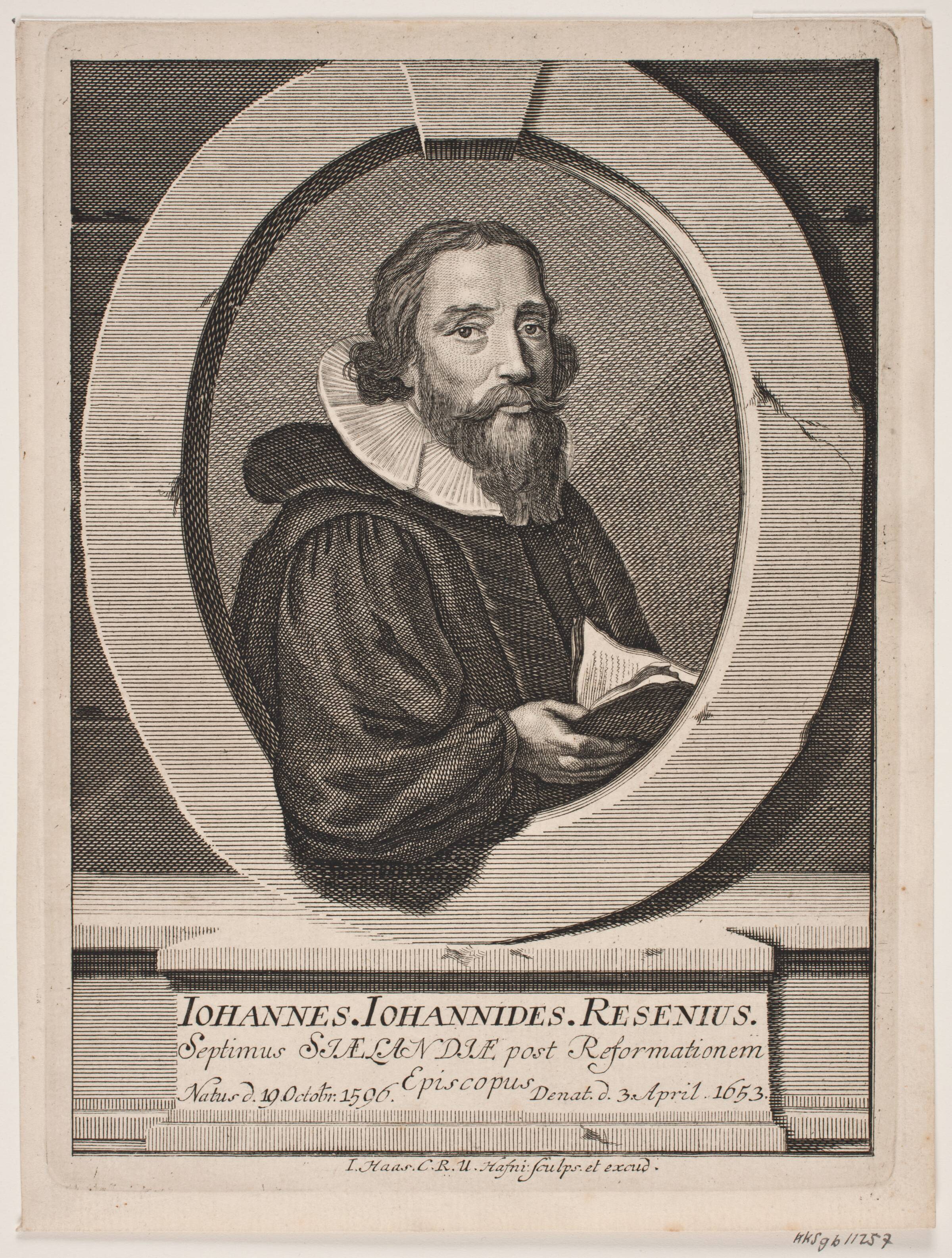 Biskop Hans Hansen Resen, Jonas Haas, 1720-1775
