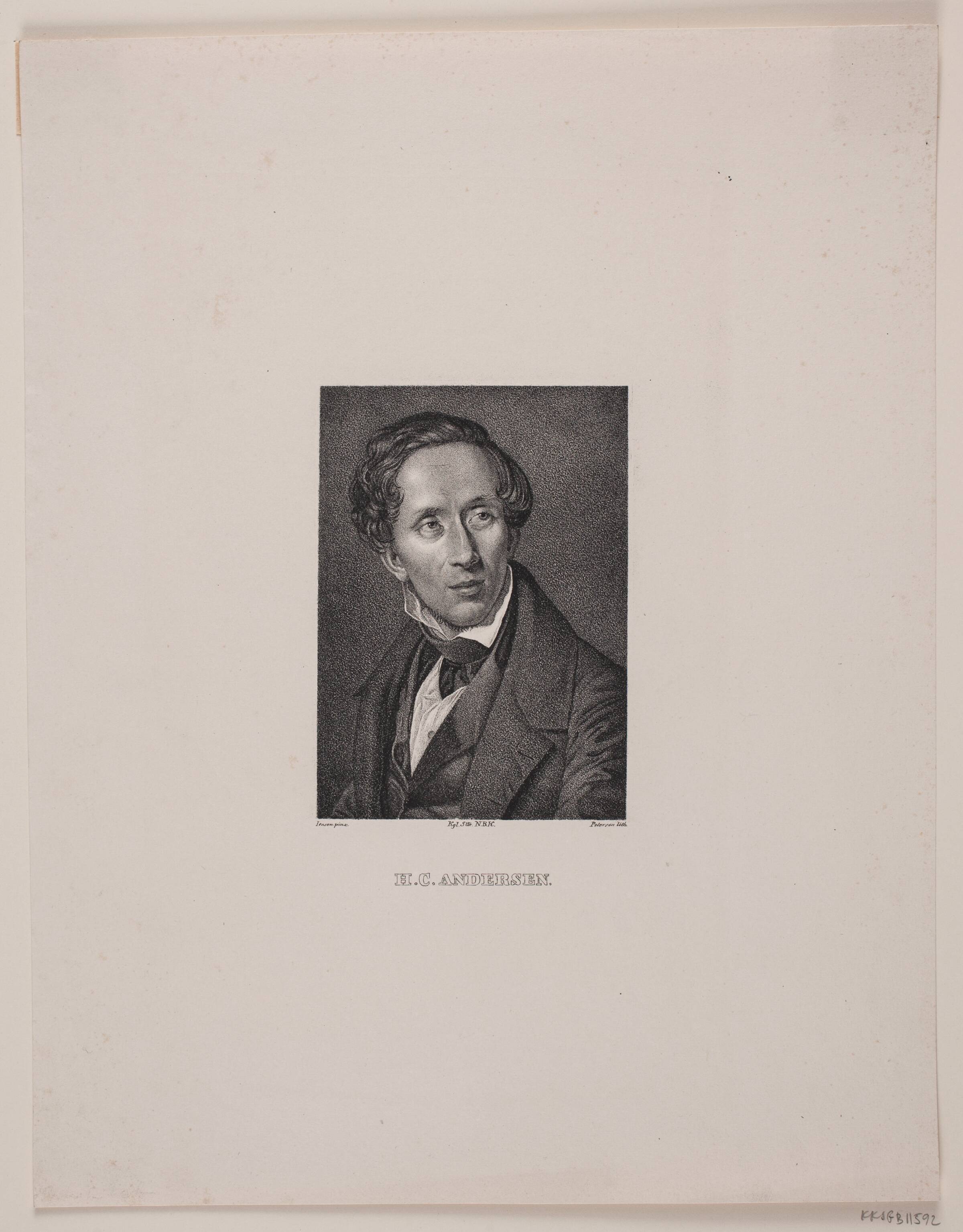 H. C. Andersen, Andreas Martin Petersen, 1813-1875