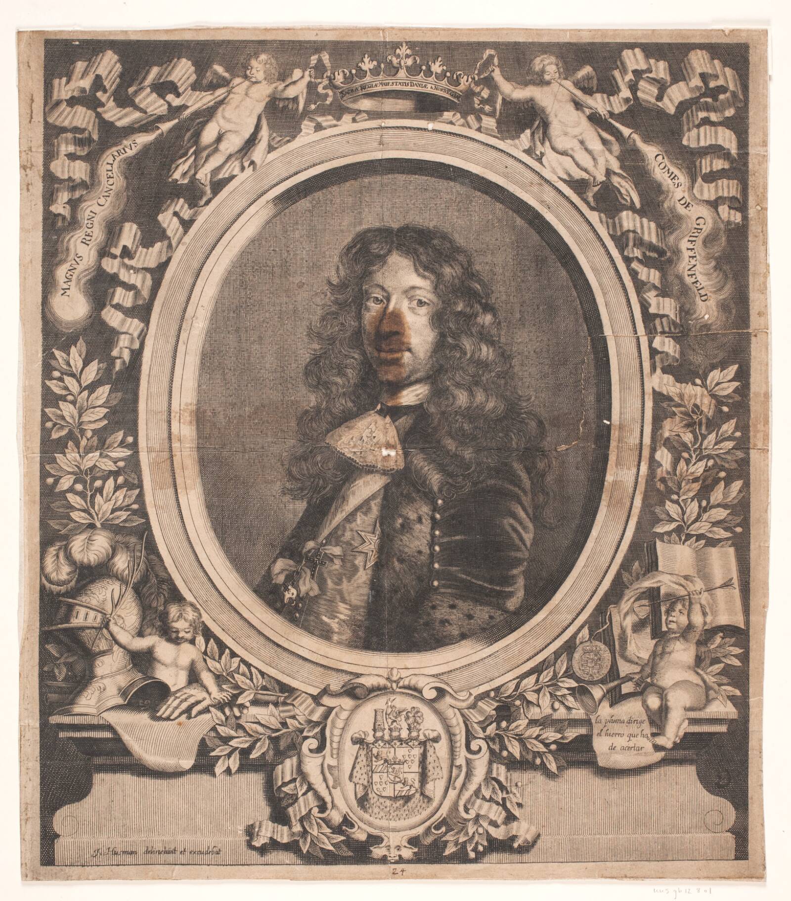 Griffenfeld som Rigskansler, Johann Husman, 1673-1676