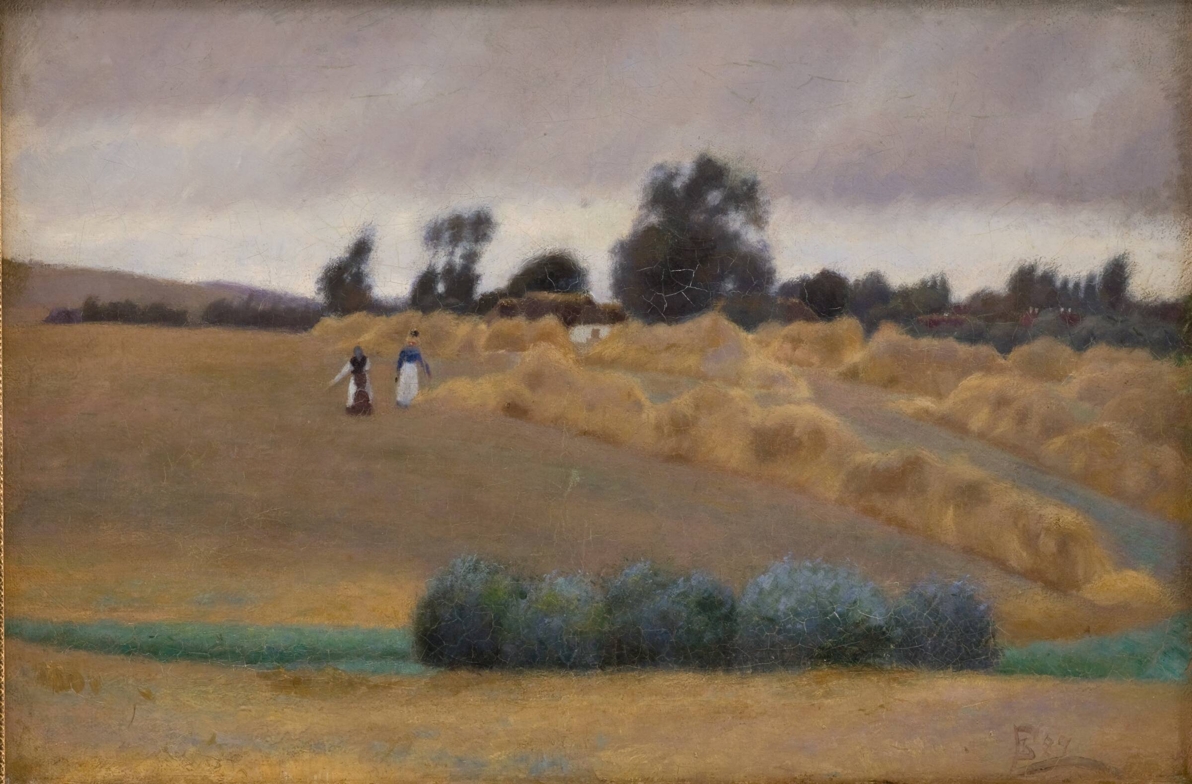 I høstens tid, Fritz Syberg, 1887