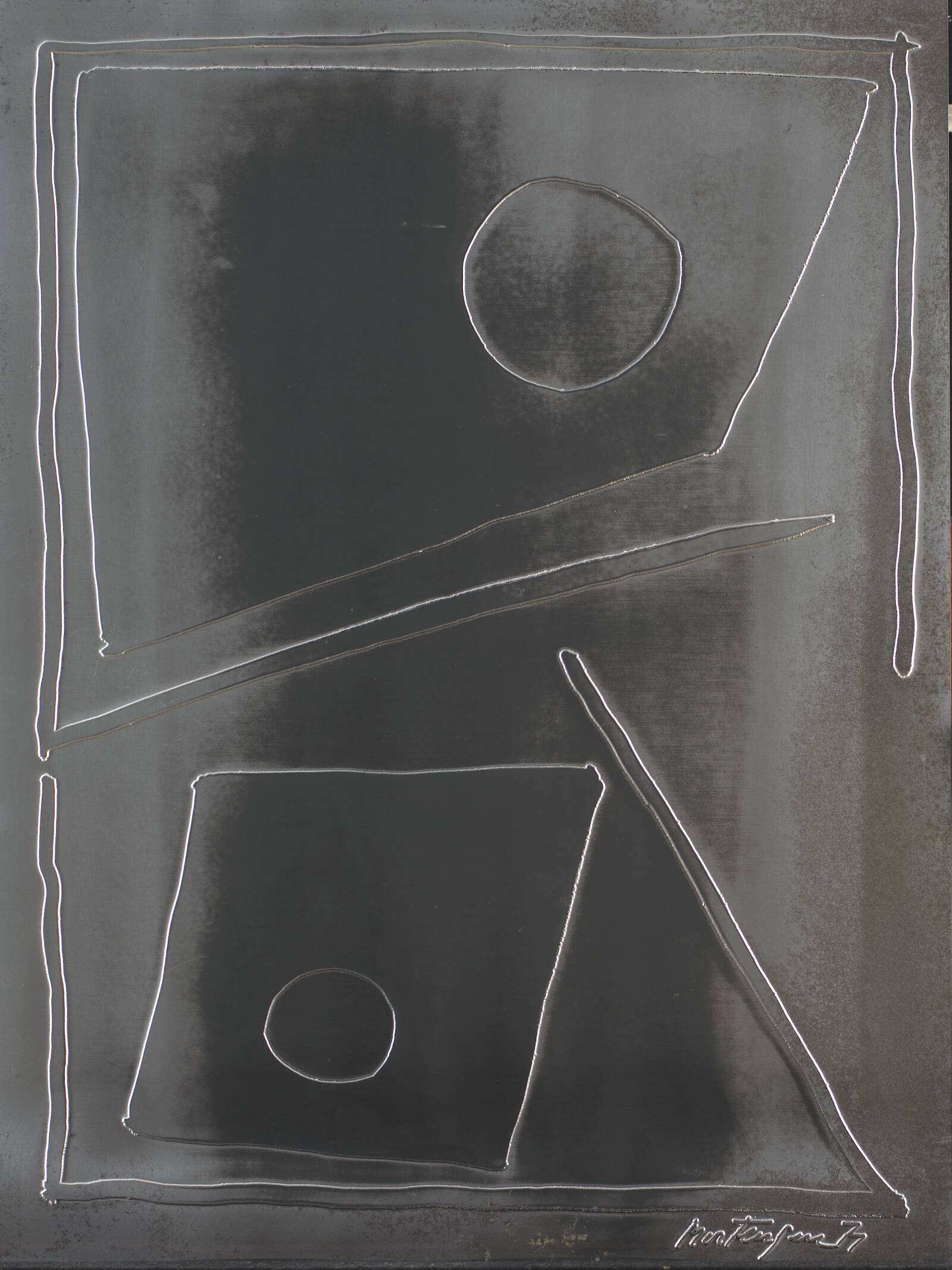 Opus 10, nr. 5, Richard Mortensen, 1971