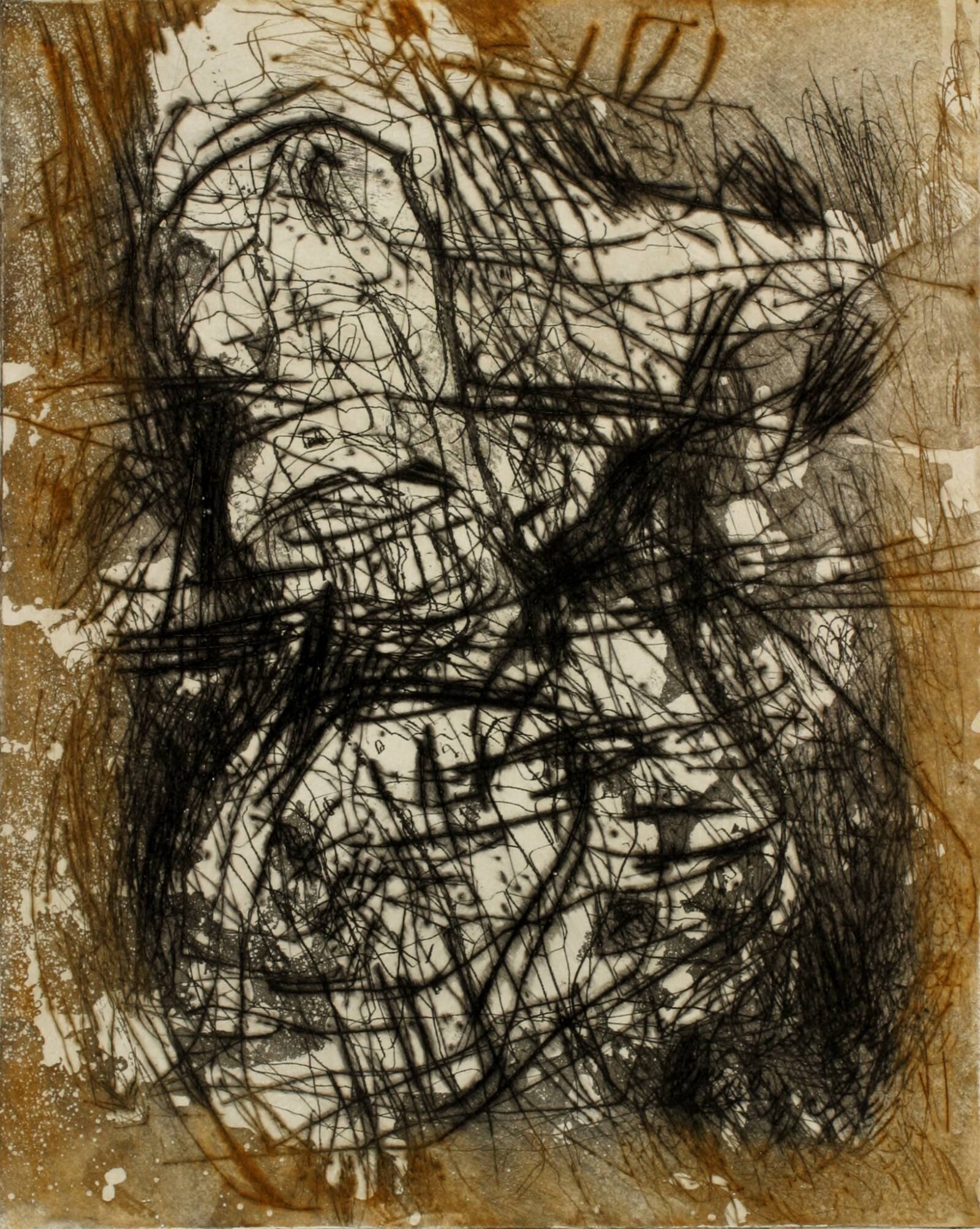 Uden titel, Asger Jorn, 1958