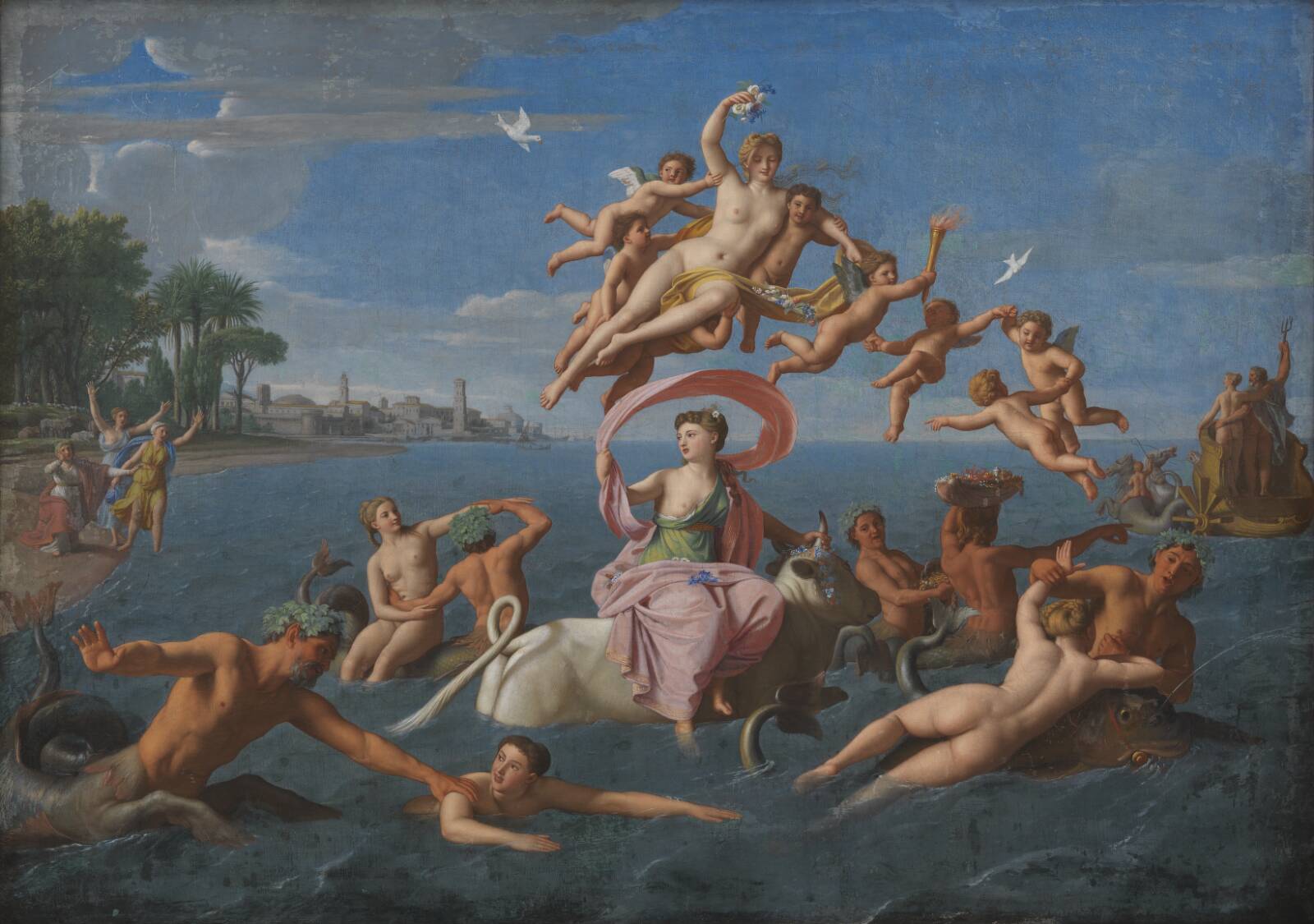 Europas bortførelse, Nicolas Colombel, 1659-1717