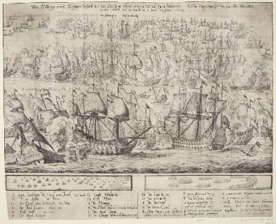 Søslag mellem den engelske og nederlandske flåde, juni 1665
