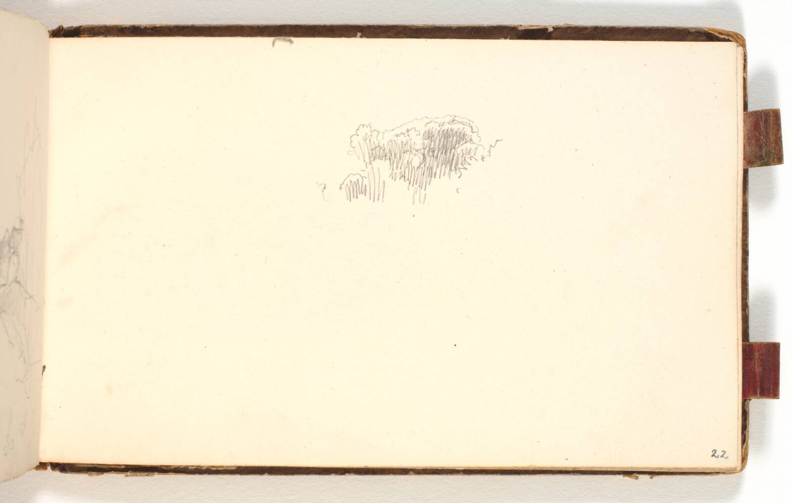 Rids af buskads(?), P.C. Skovgaard, 1849