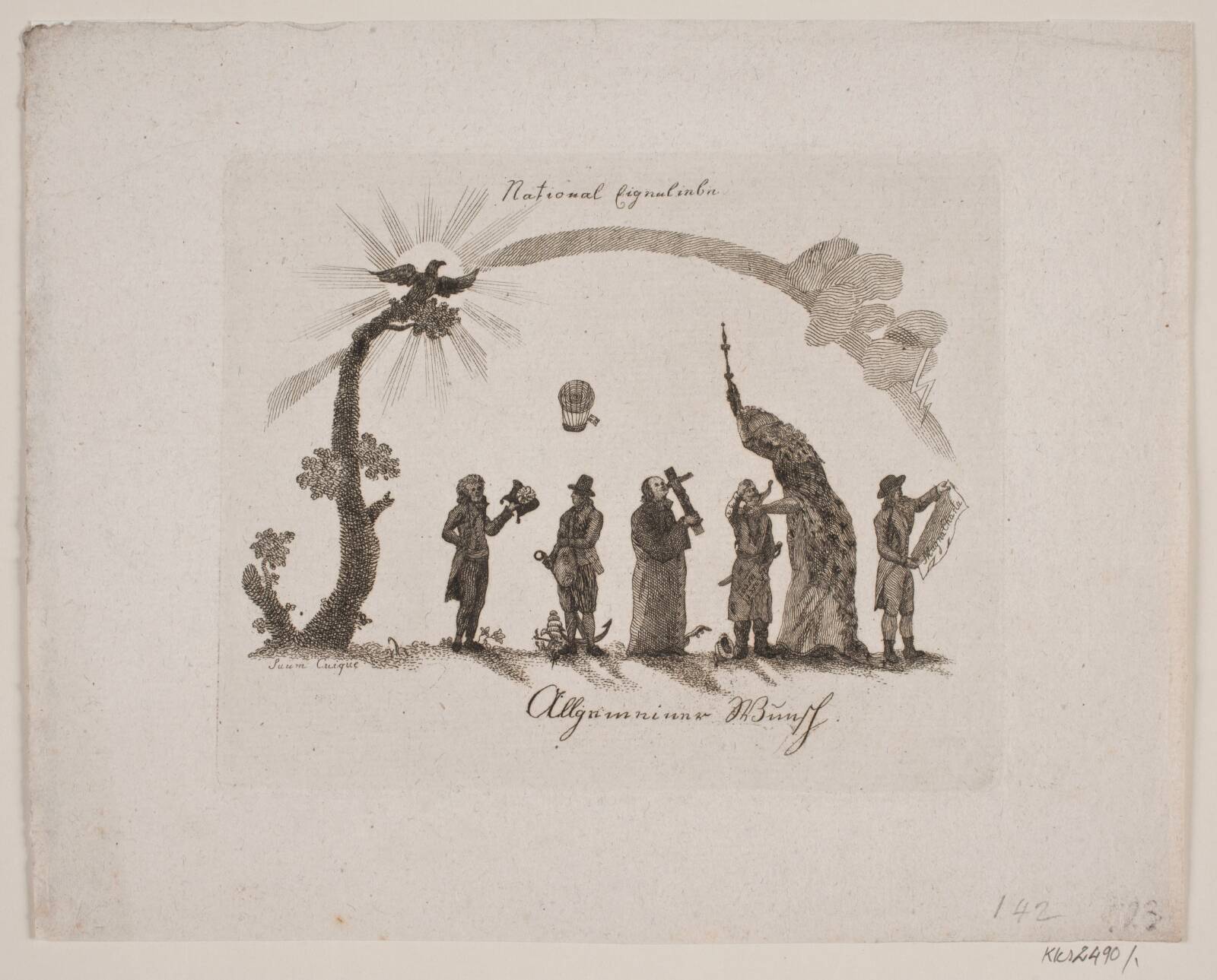 Allgemeiner Wunsch (Friede), Gerhard Ludvig Lahde, 1765-1833