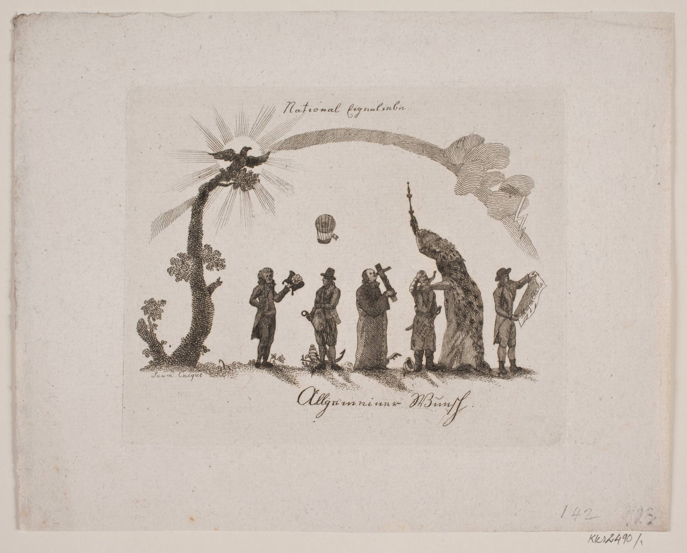 Allgemeiner Wunsch (Friede), Gerhard Ludvig Lahde, 1765-1833