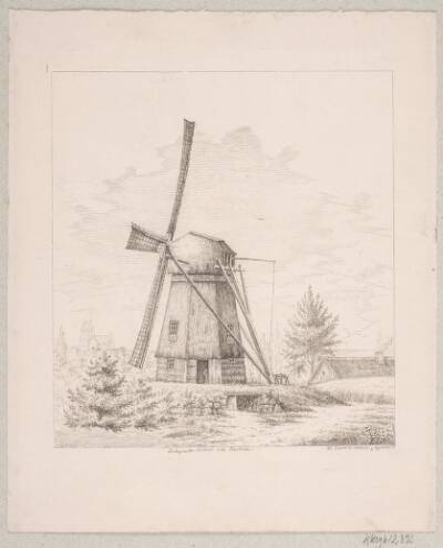 Ladegaardsmøllen ved Roskilde