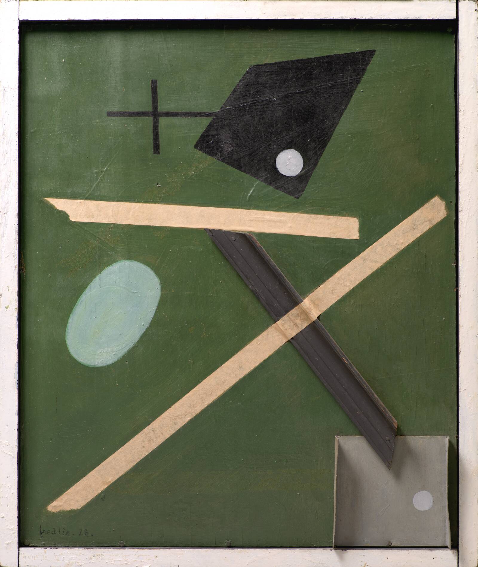Komposition, Wilhelm Freddie, 1928