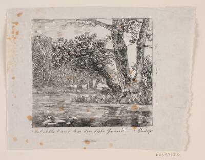 Illustration fra J.Th. Lundbyes billedrulle til H.E. Freunds børn