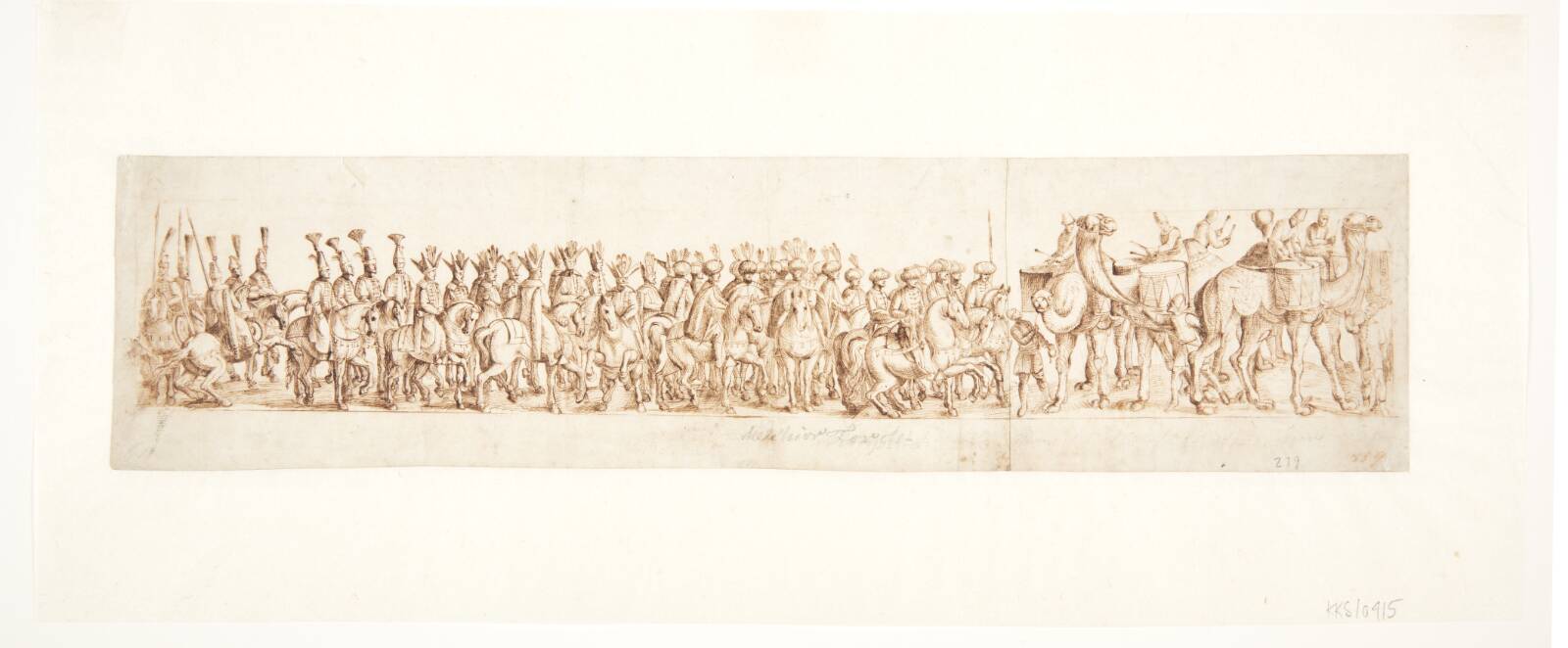 Suleiman den Stores processionsorden, Ubekendt, 1550-1650