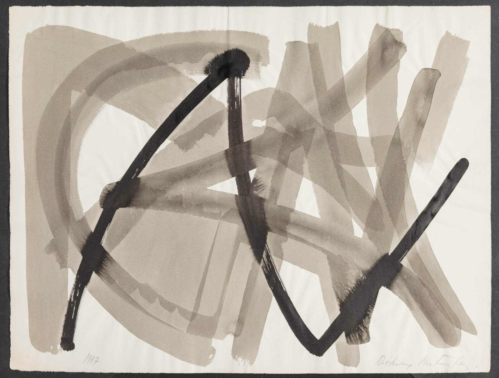Uden titel, Richard Mortensen, 1947-1949