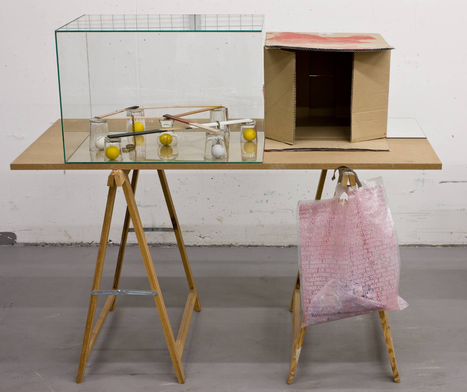 Double Room Construction. Model, Finn Reinbothe, 2009