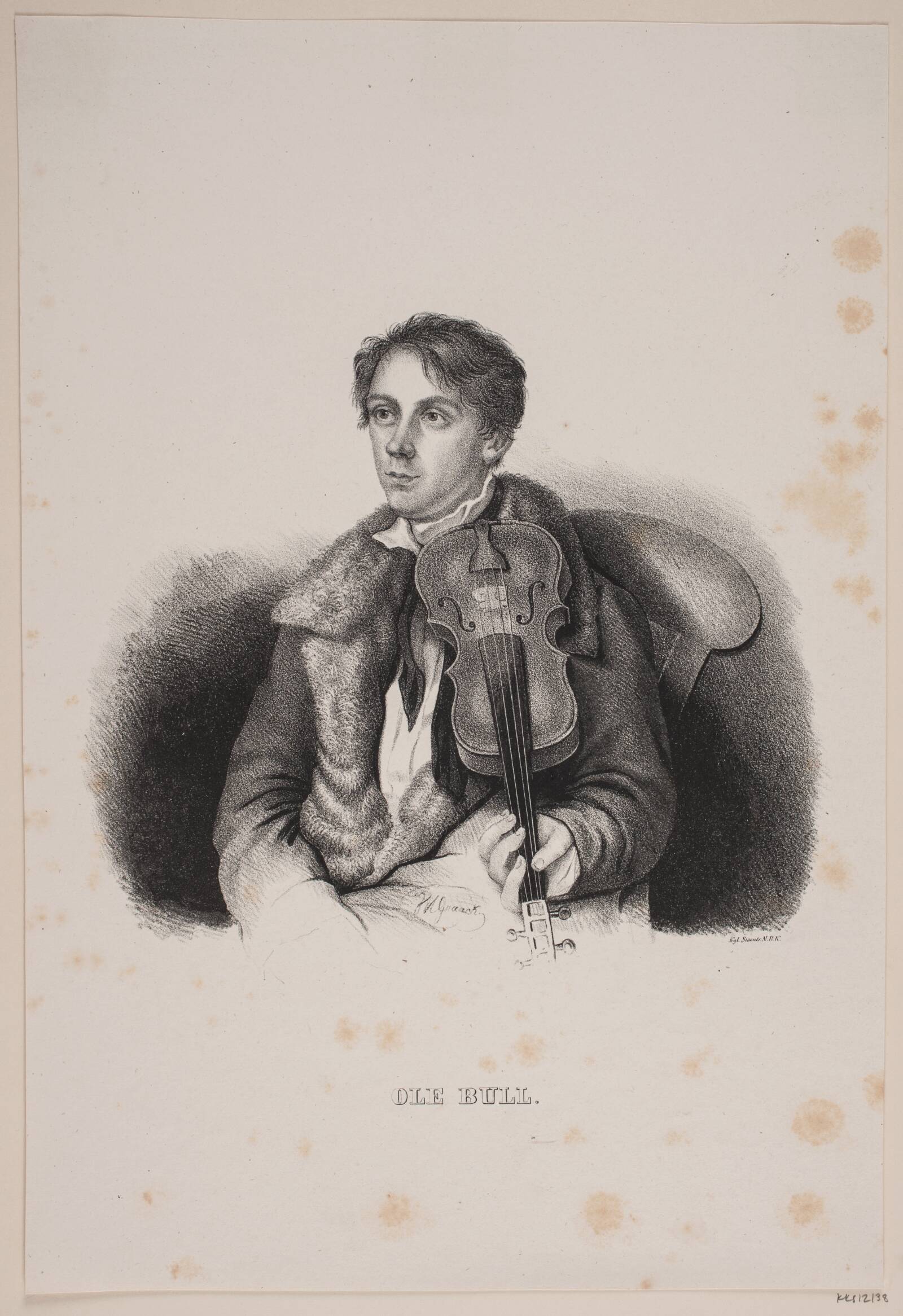 Ole Bull, Johann Martin Graack, 1816-1899