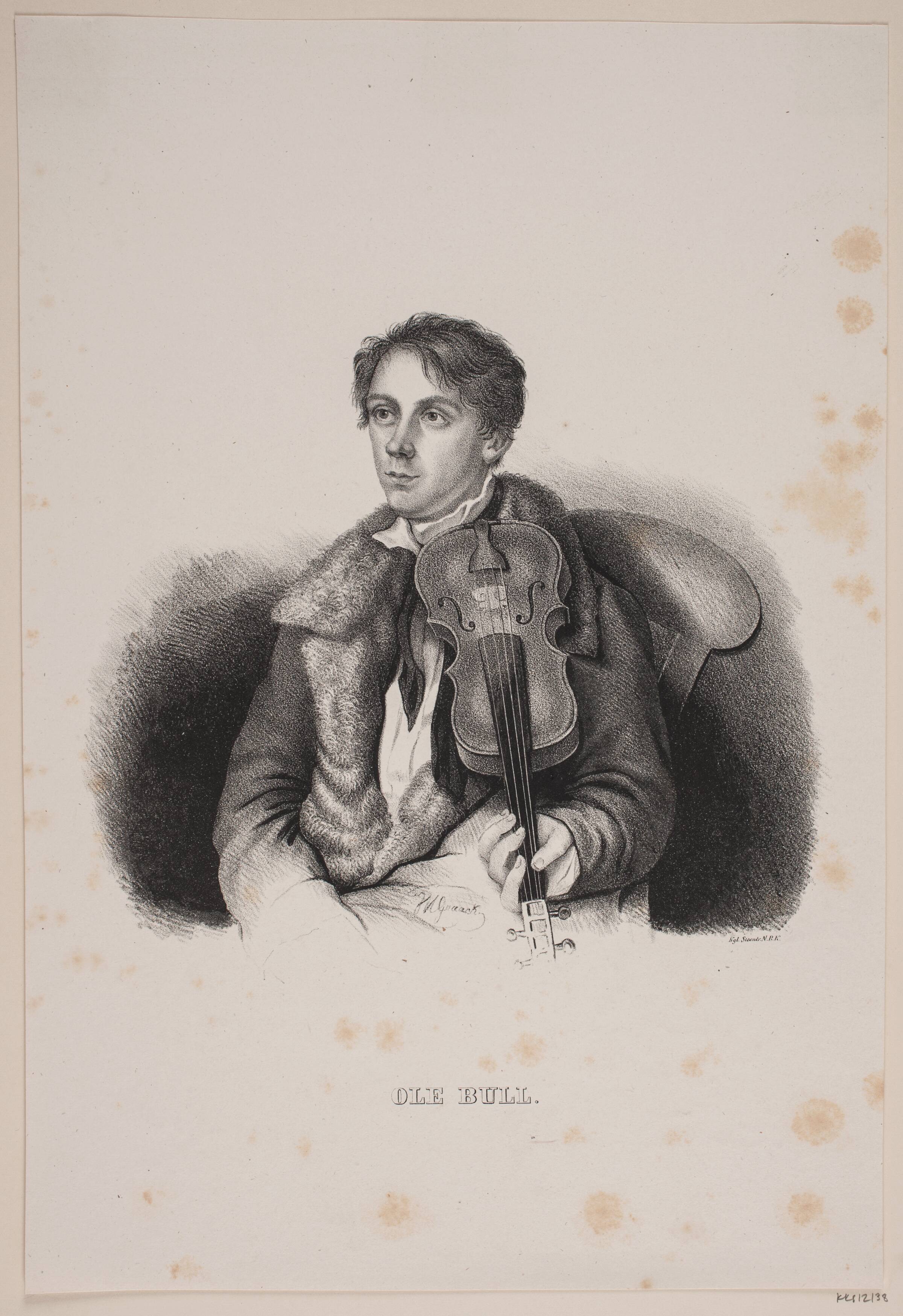 Ole Bull, Johann Martin Graack, 1816-1899