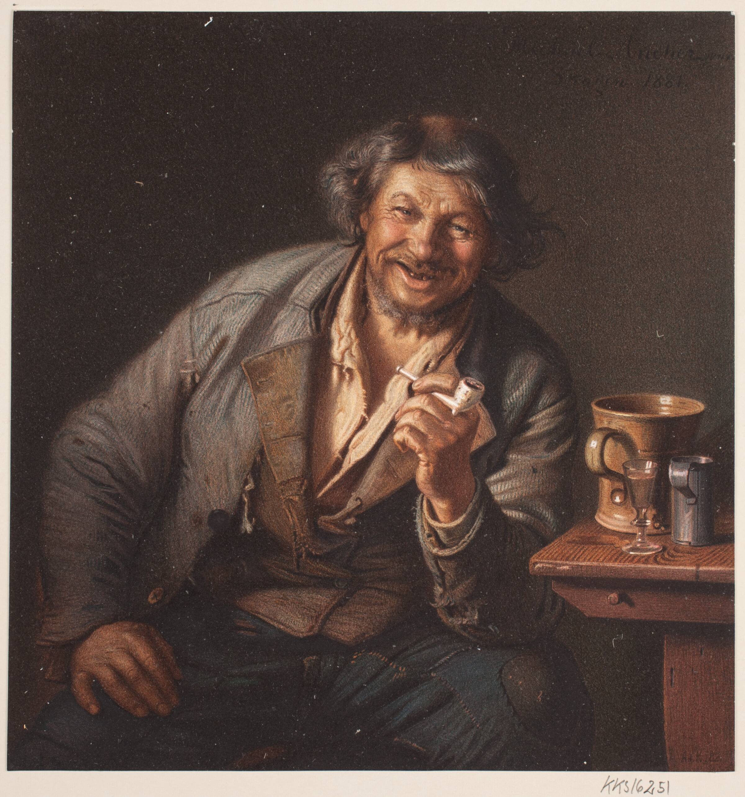 En glad sømand, Adolph Kittendorff, 1820-1902