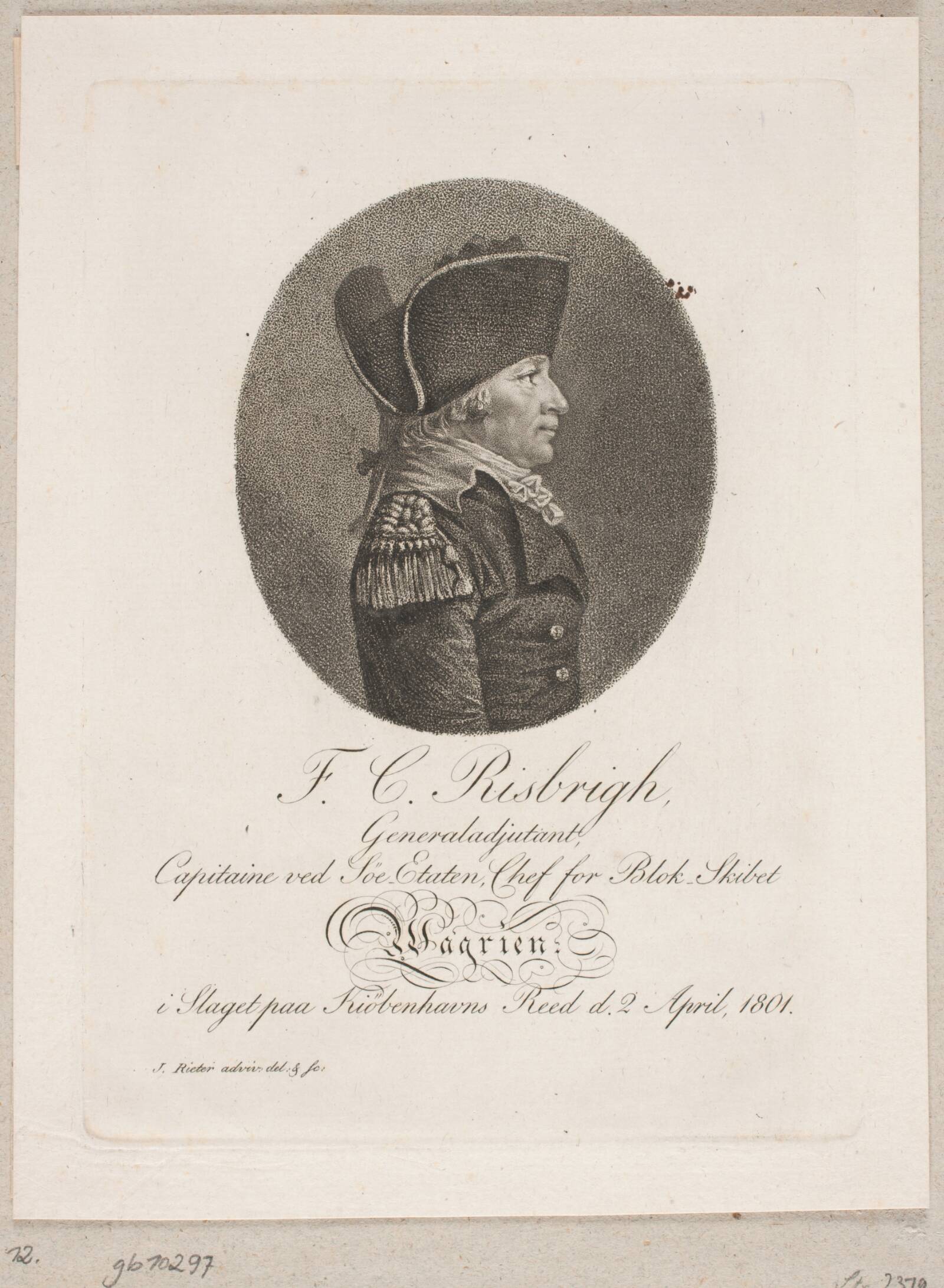 F. C. Risbrigh, Jacob Rieter, 1758-1823