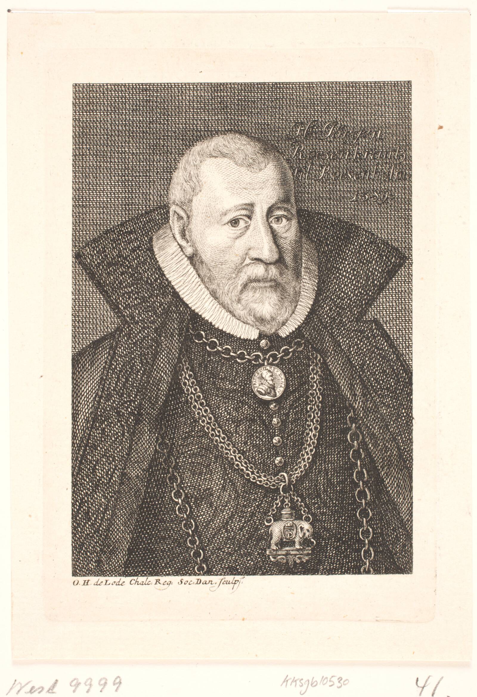 Jørgen Rosenkrands, Rigsraad, Odvardt Helmoldt de Lode, 1726-1757