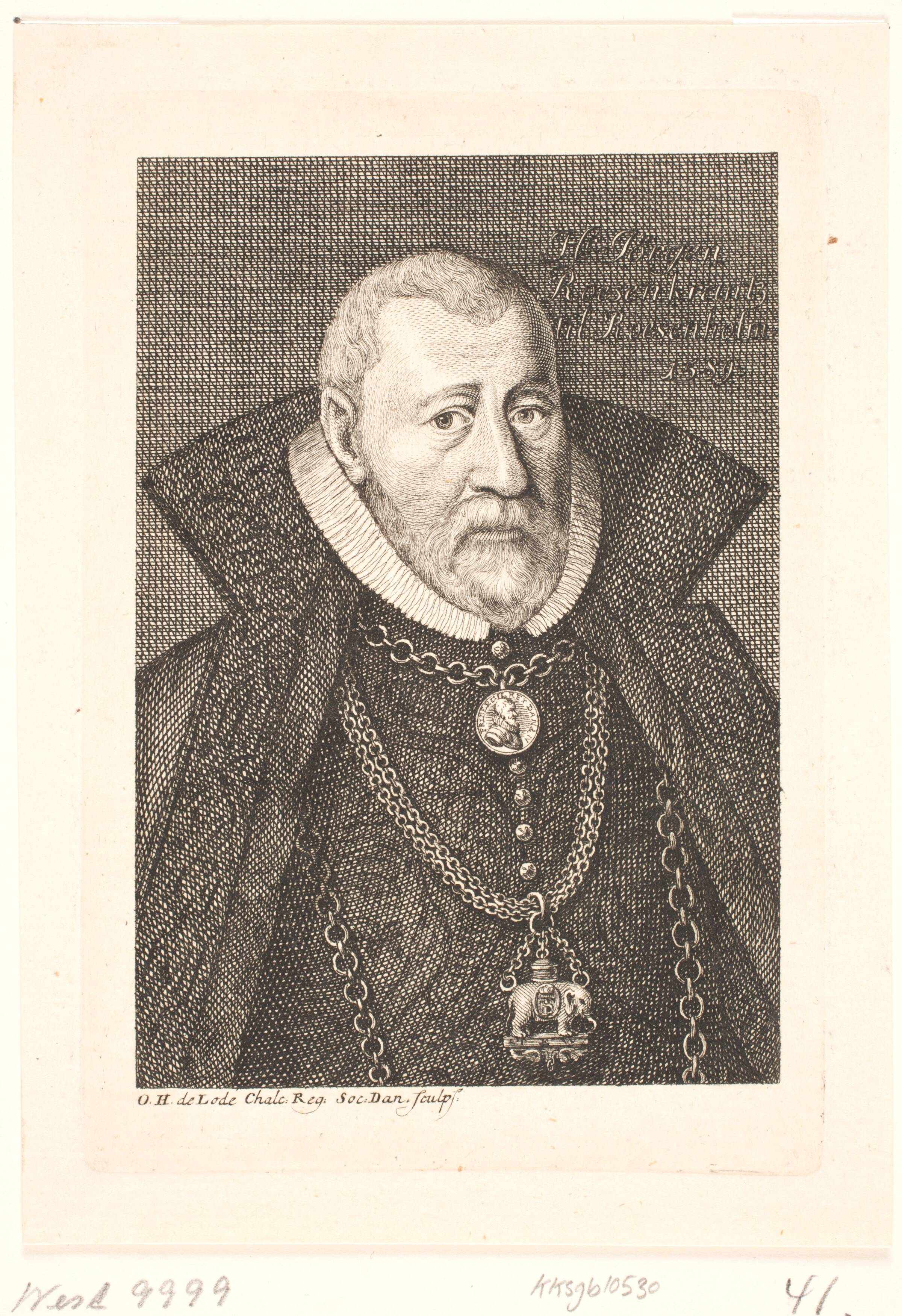 Jørgen Rosenkrands, Rigsraad, Odvardt Helmoldt de Lode, 1726-1757