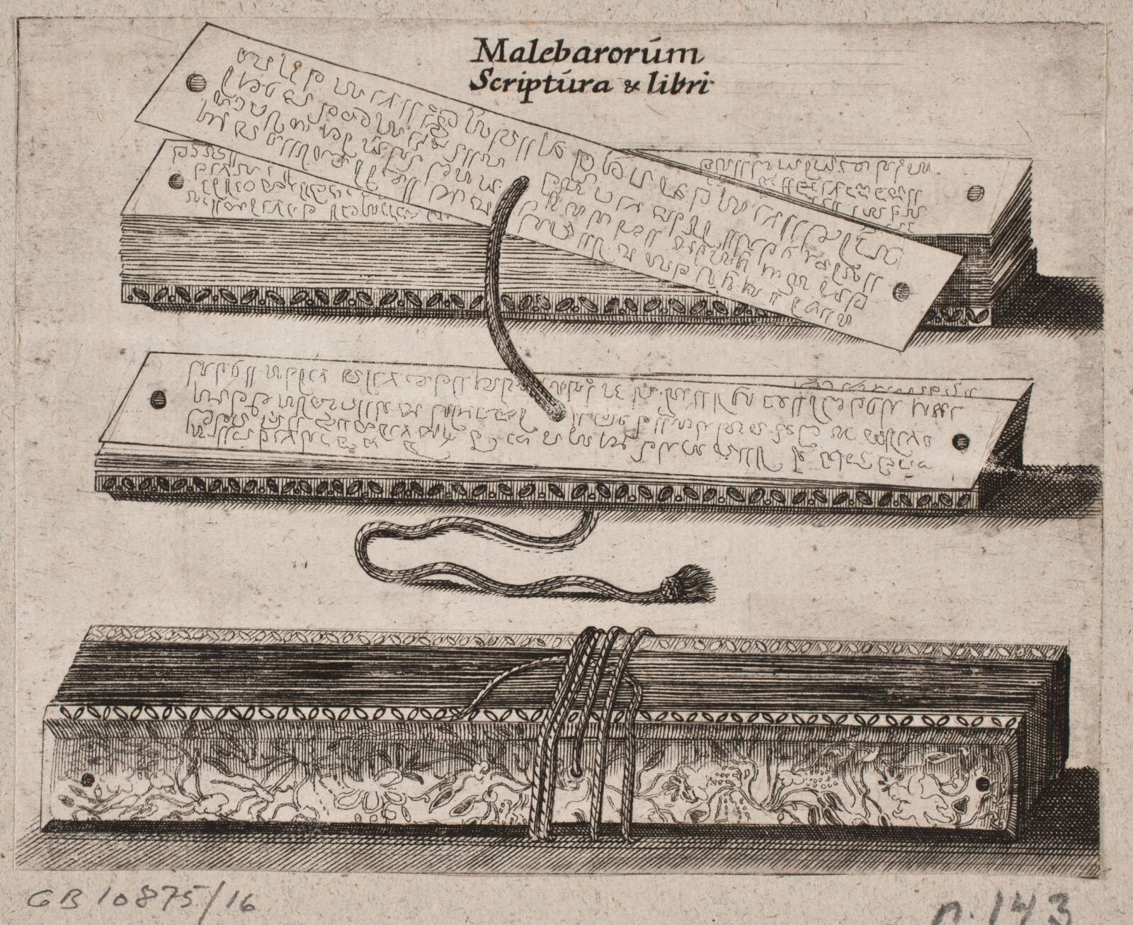 Orientalske manuskripter, Ubekendt, 1668