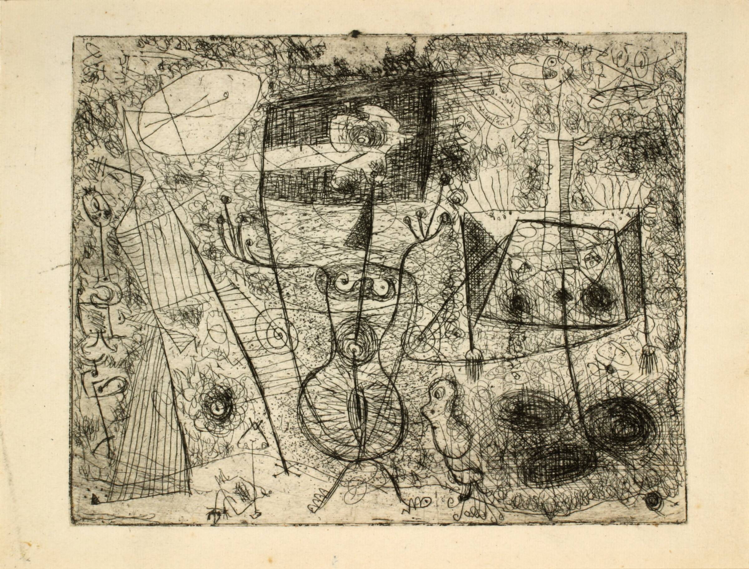 Uden titel, Asger Jorn, 1940
