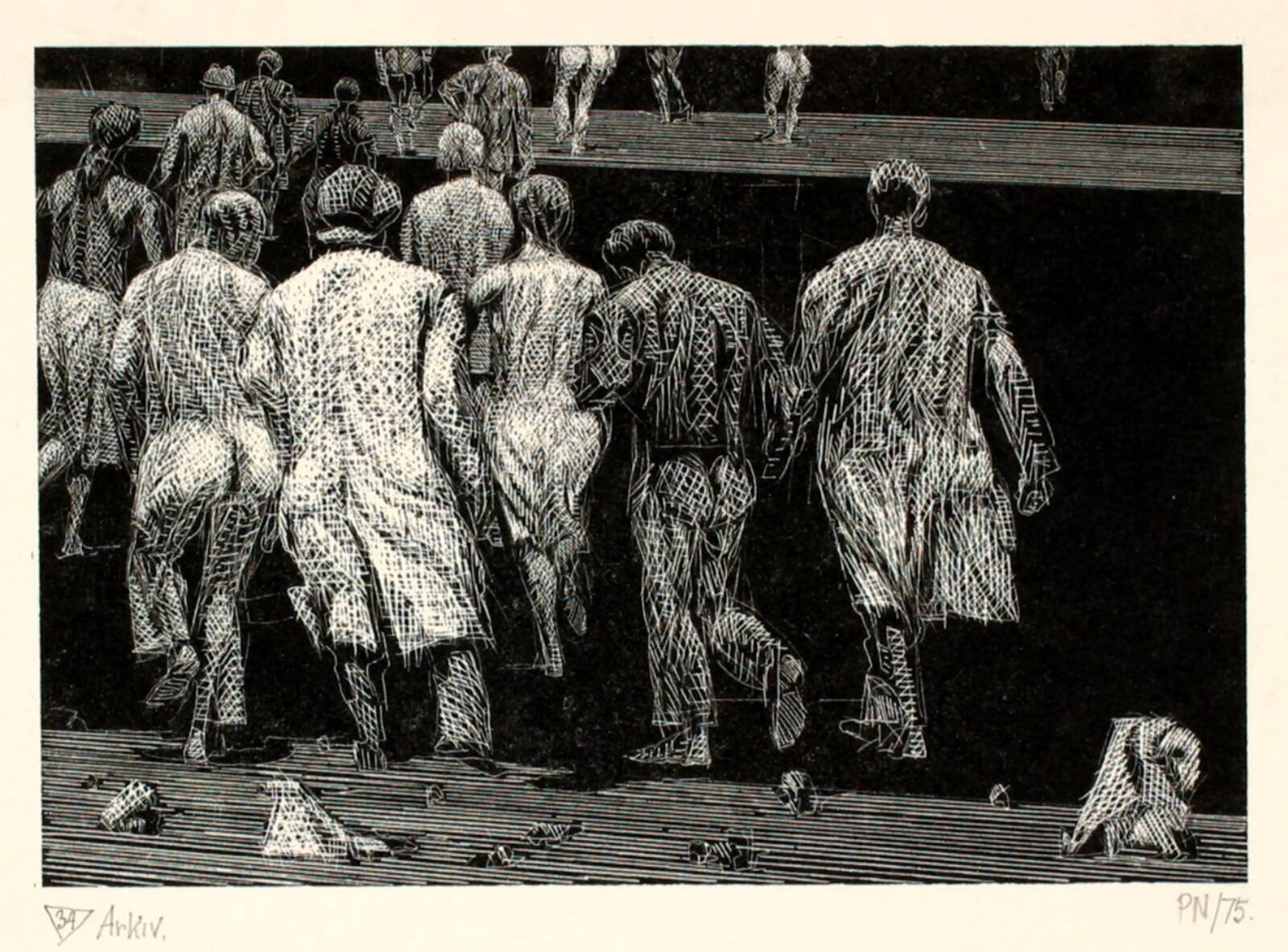 Timebog, Palle Nielsen, 1975