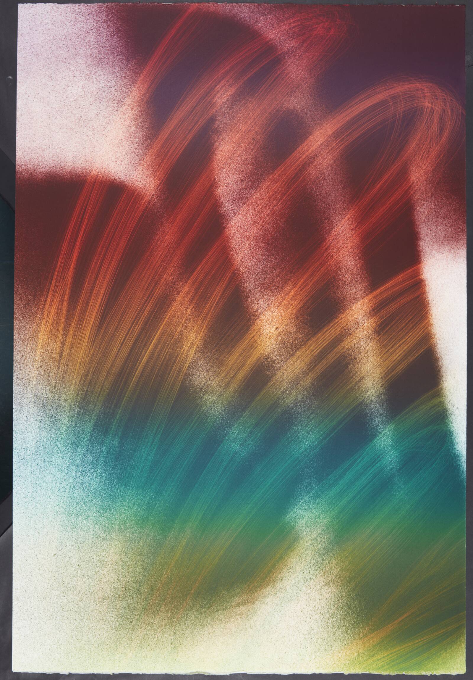 Uden titel, Katharina Grosse, 2007