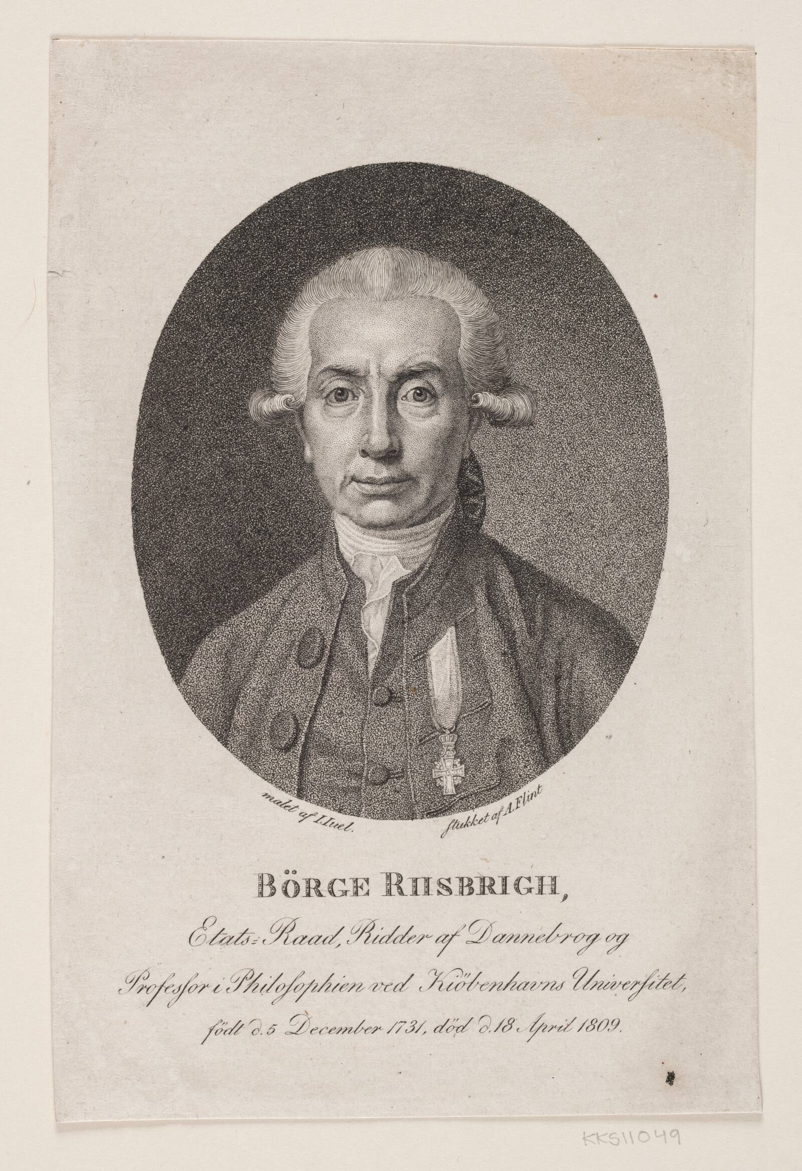 B. Riisbrigh, Andreas Flint, 1767-1824