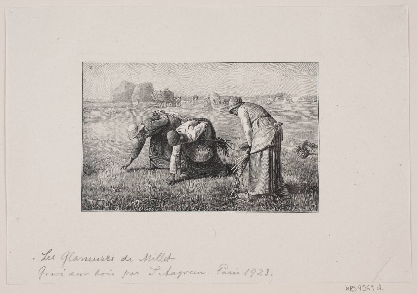 Des glaneuses, S. Aagren, 1923