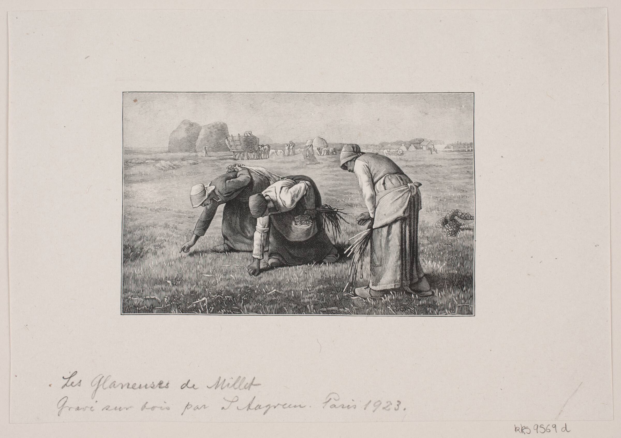 Des glaneuses, S. Aagren, 1923