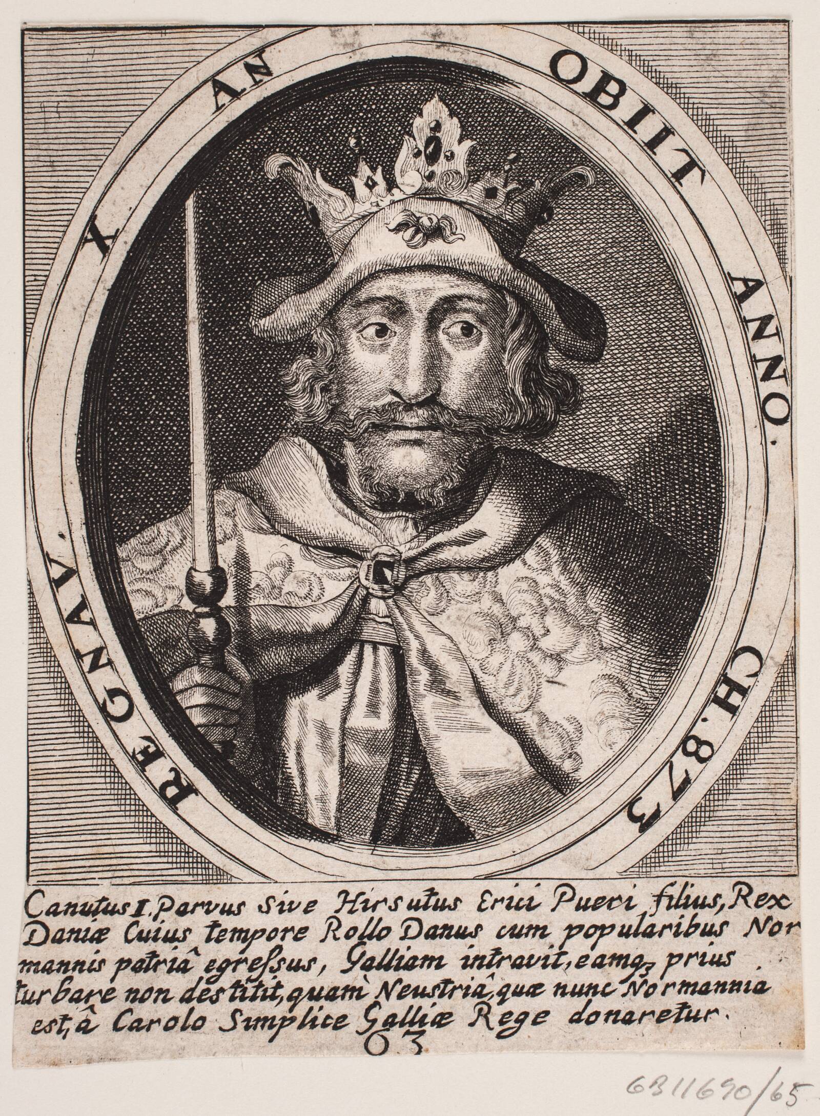 Kong Knud I, Ubekendt, 1646