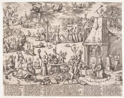 Heksesabbat. Flyveblad (Hort an new schrecklich abenthewr ...)