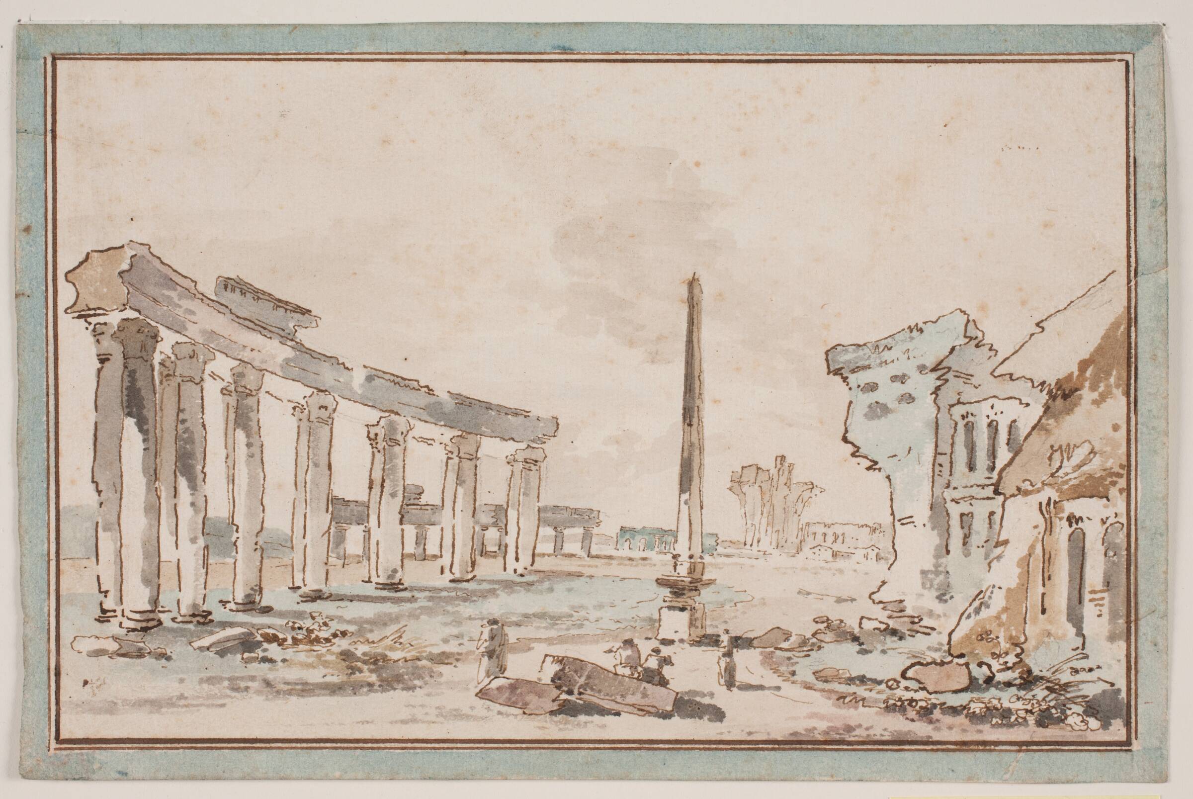 "Romersk" prospekt, Jens Petersen Lund, 1730-1793