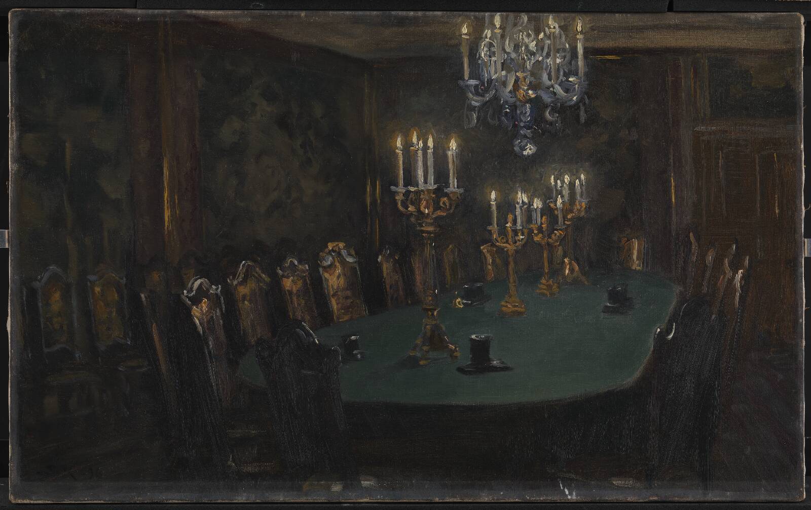 Interiør, P.S. Krøyer, 1896