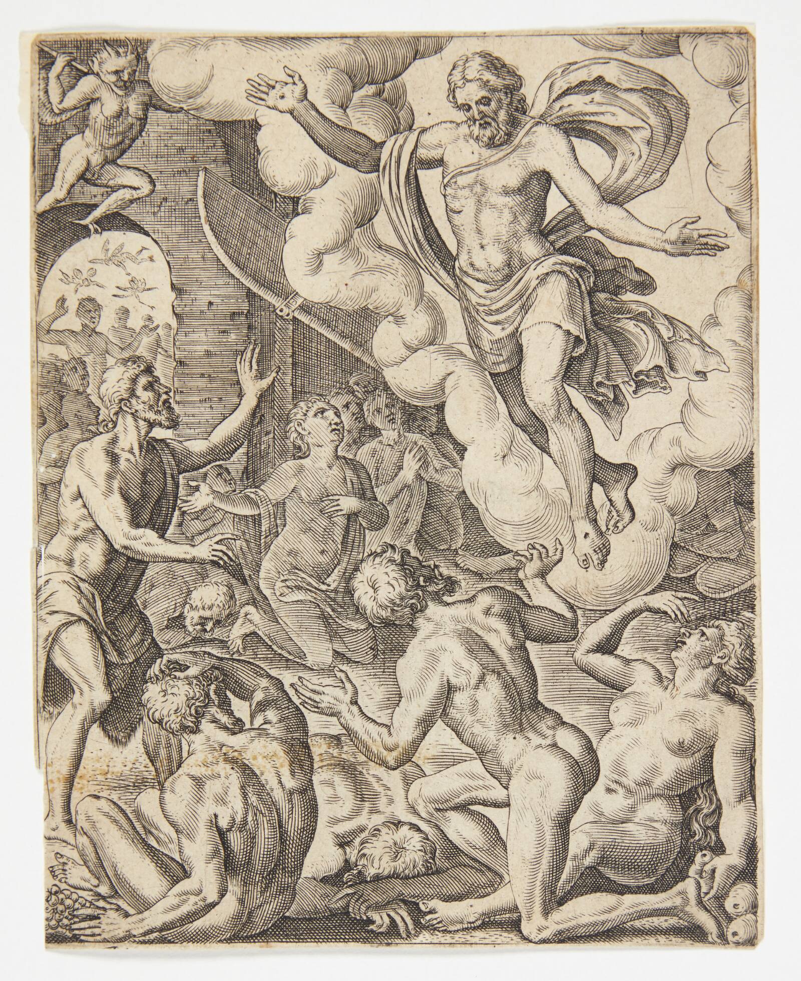 Jesus i helvedets forgård, Ubekendt, 1568