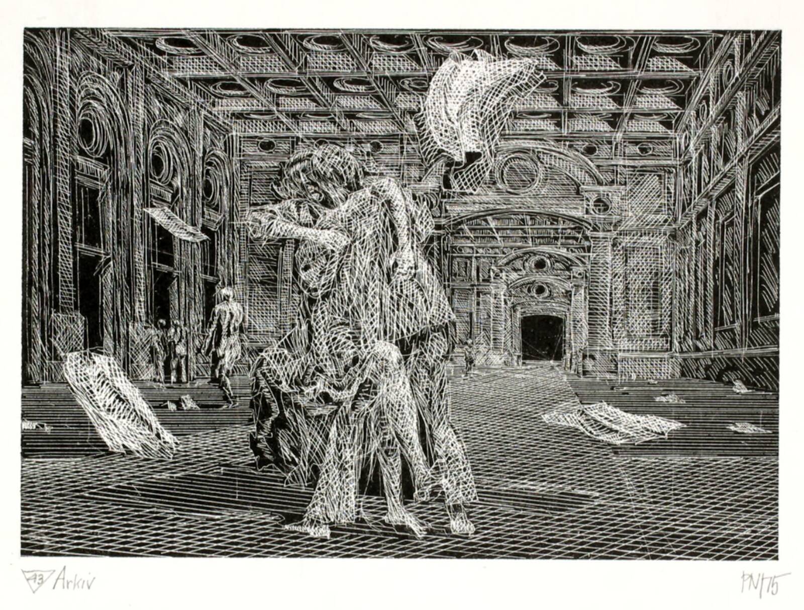 Timebog, Palle Nielsen, 1975