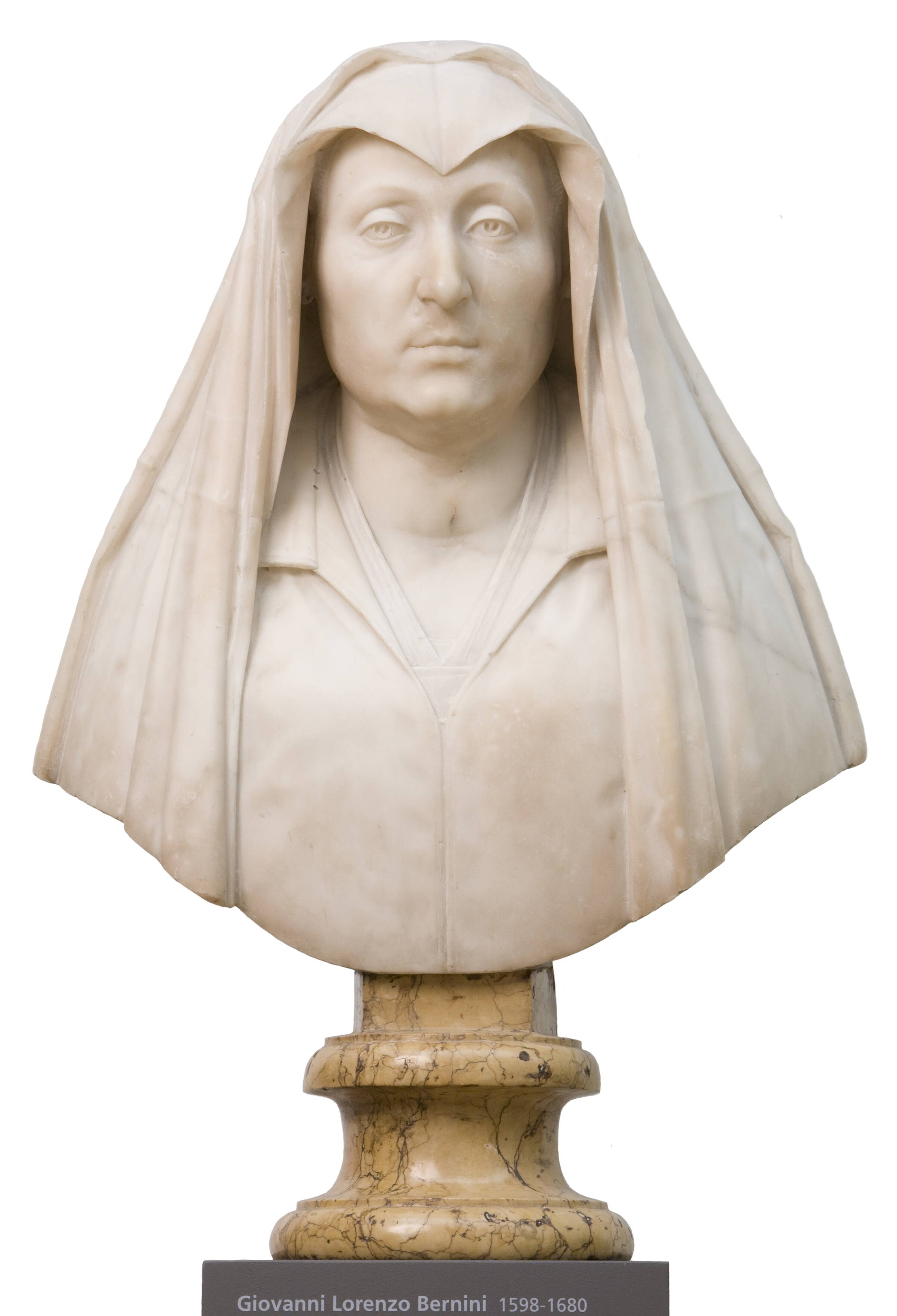 Buste af Camilla Barbadori (død 1609). Moder til Pave Urban VIII Barberini, Giovanni Lorenzo Bernini, 1619