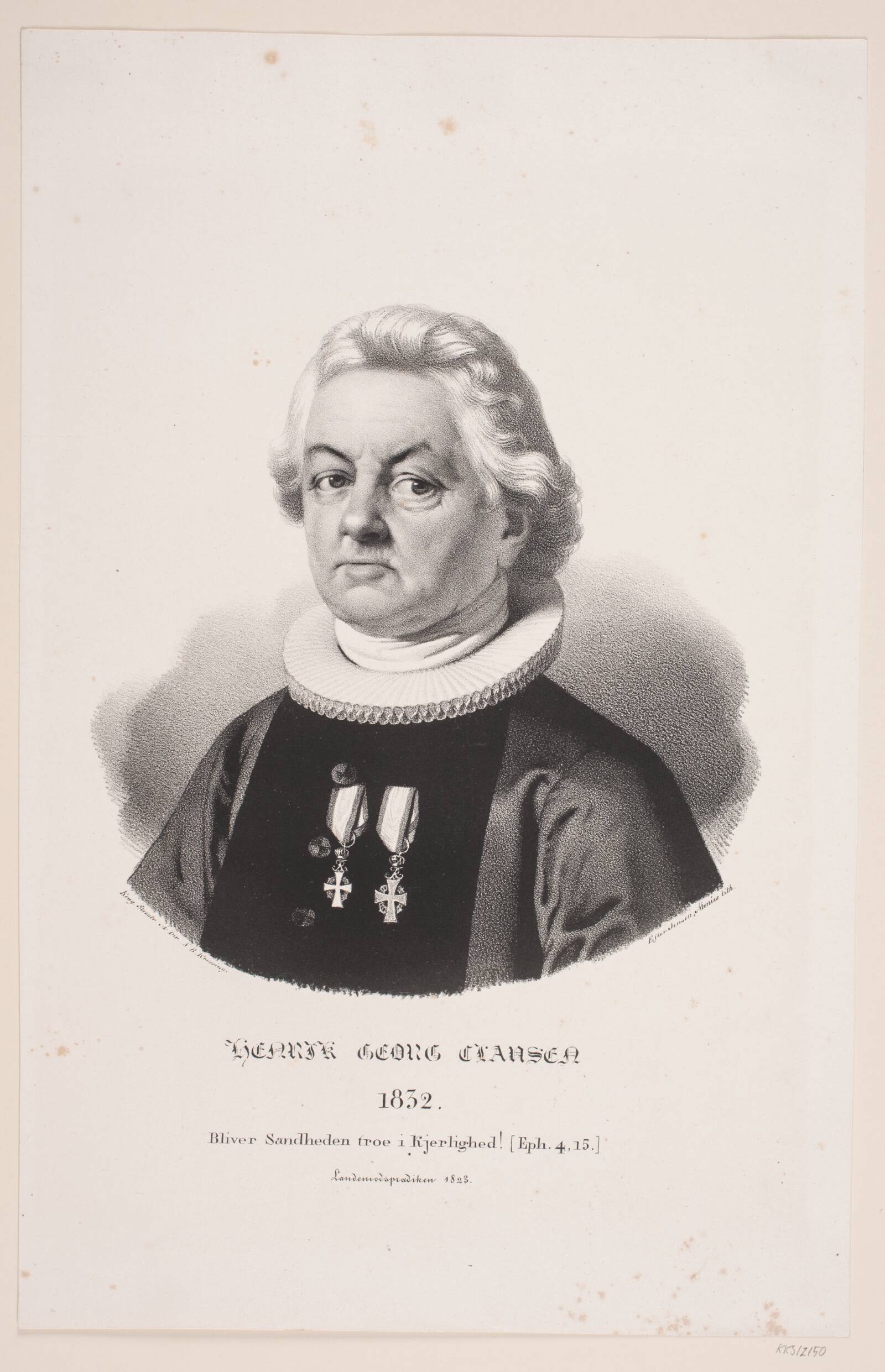 H. G. Clausen, Давид Монис, 1832