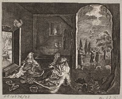 Illustration til Adam Olearius, “Persianischer Rosenthal von einem Sinnreichen Poeten Schich Saadi […]”, Schleswig 1660