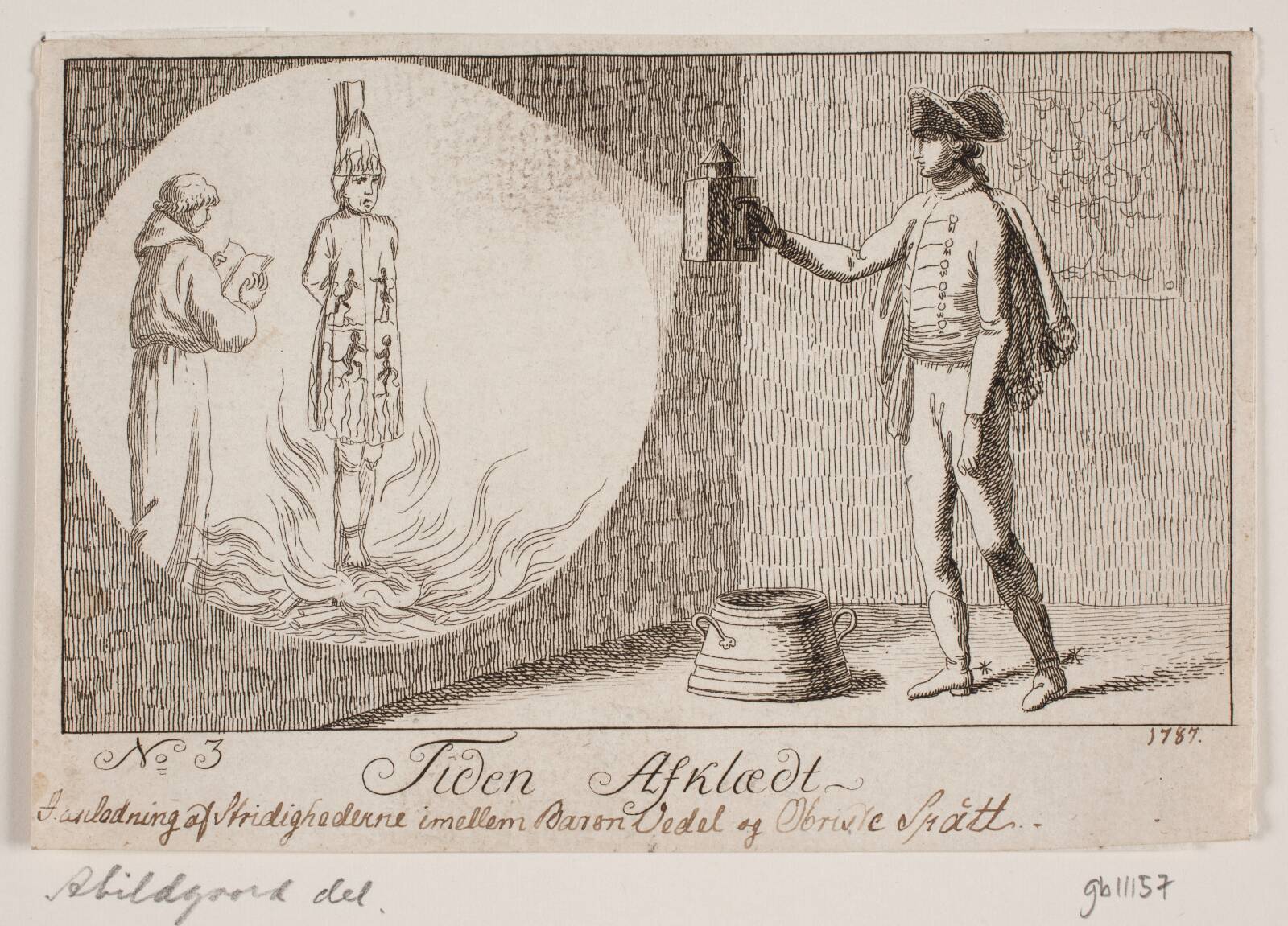 Tiden afklædt, No. 3, Ubekendt, 1787