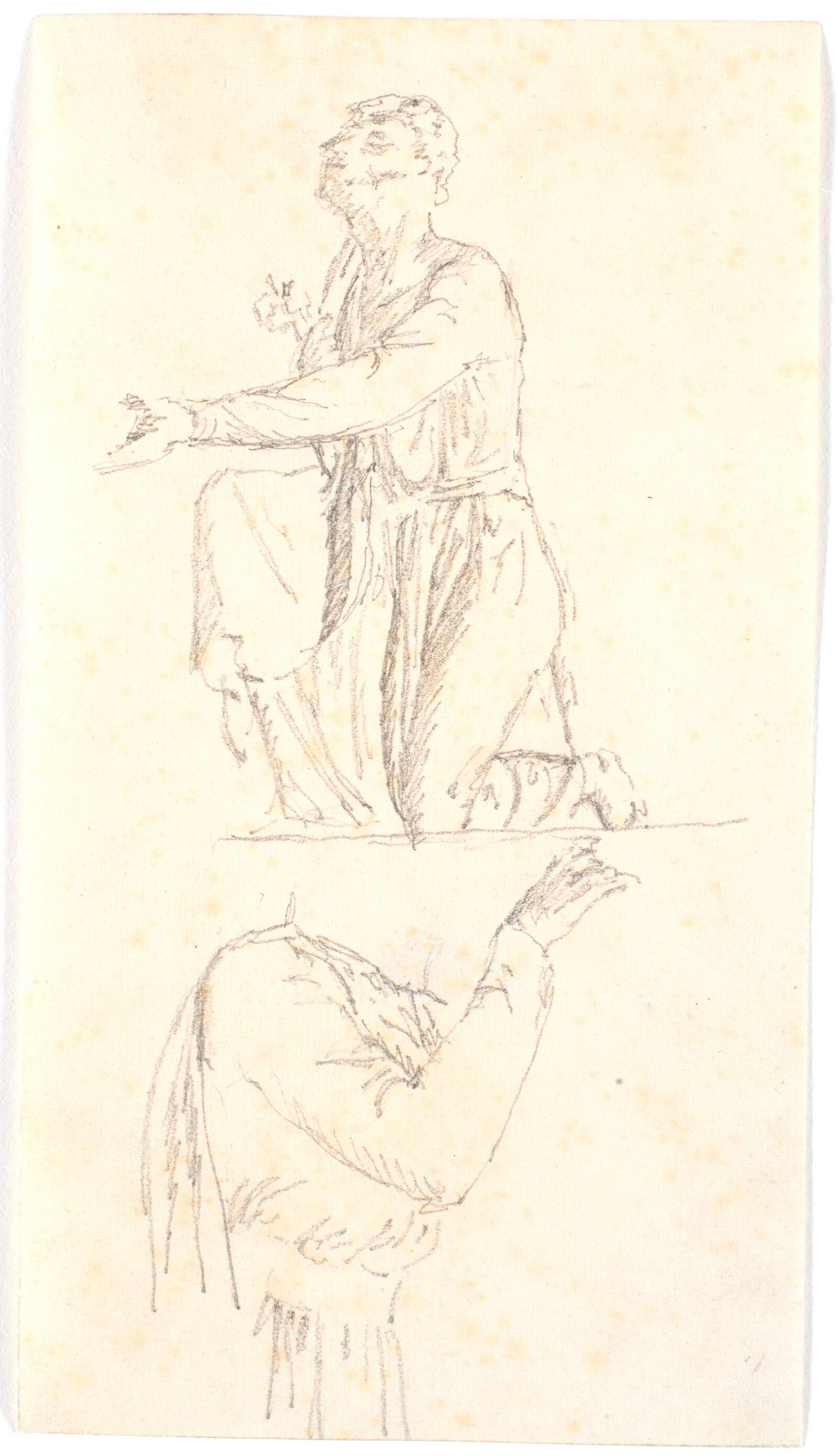 Figurstudier, Christen Købke, 1835-1838