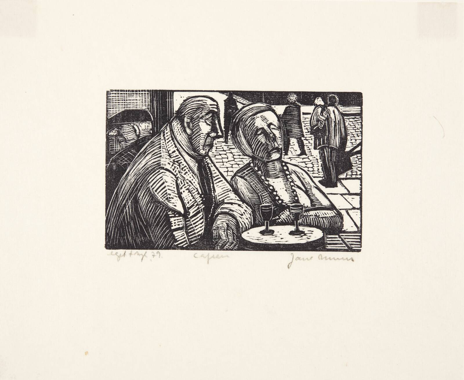 Cafeen, Jane Muus, 1979